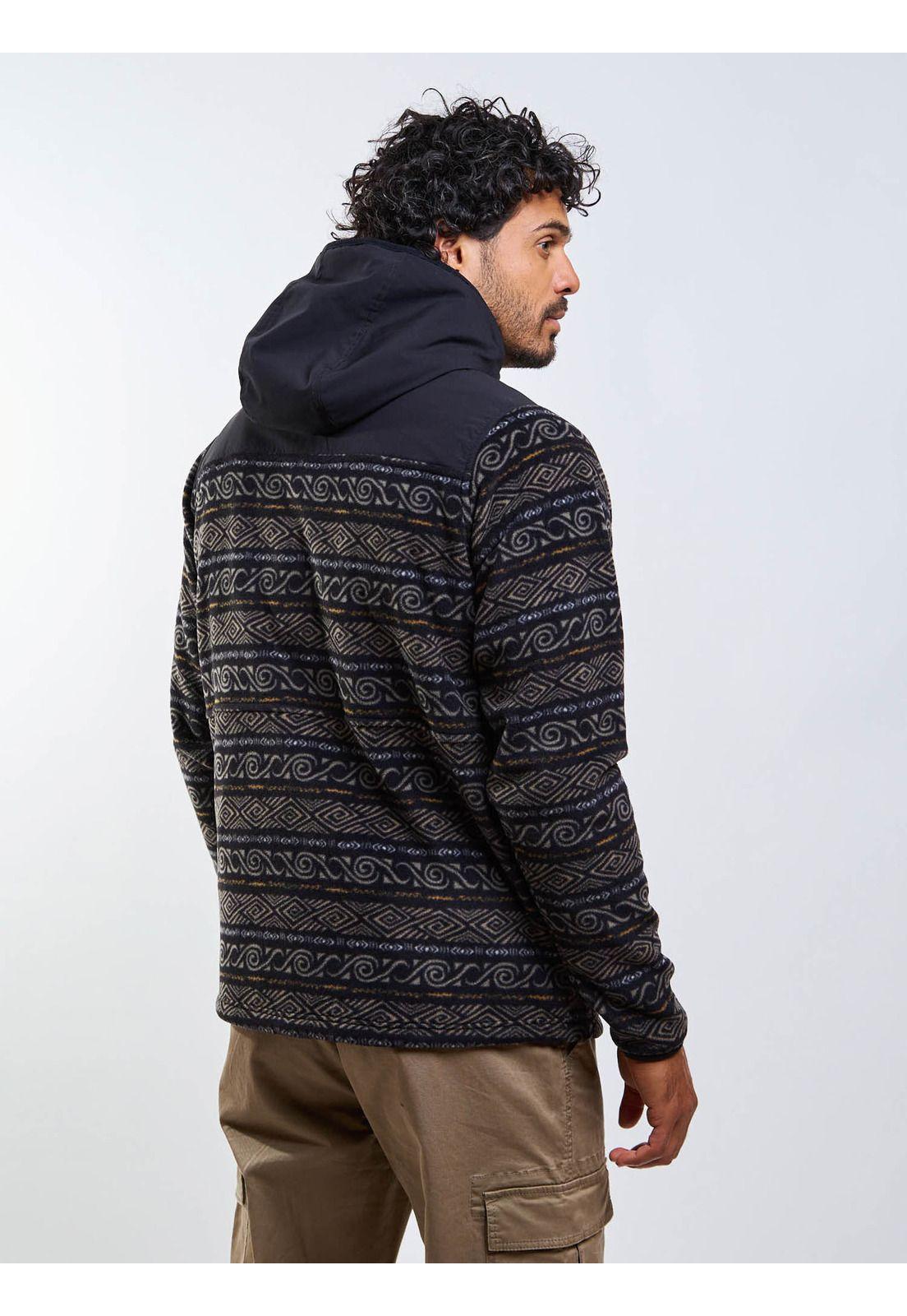 Poleron Polar Andean Multicolor Hombre Maui And Sons-4