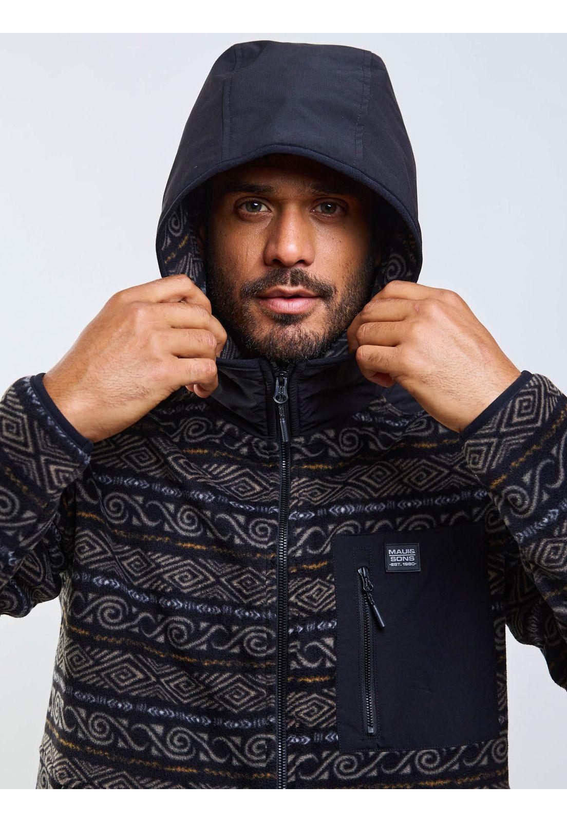 Poleron Polar Andean Multicolor Hombre Maui And Sons-6