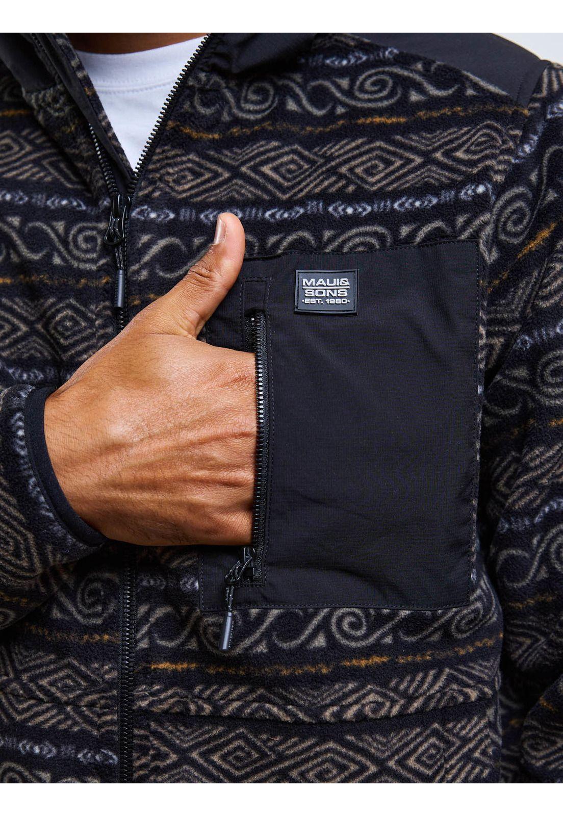 Poleron Polar Andean Multicolor Hombre Maui And Sons-7