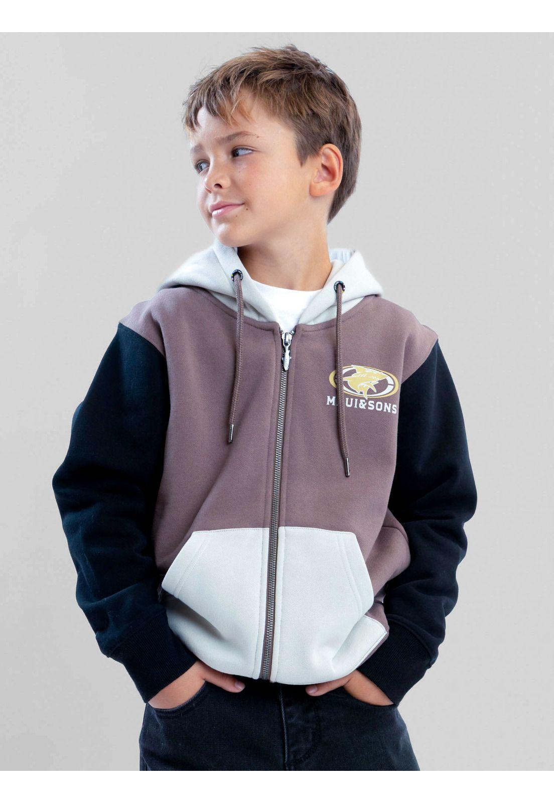 Poleron FZ Saltair Café Infantil Maui And Sons-5