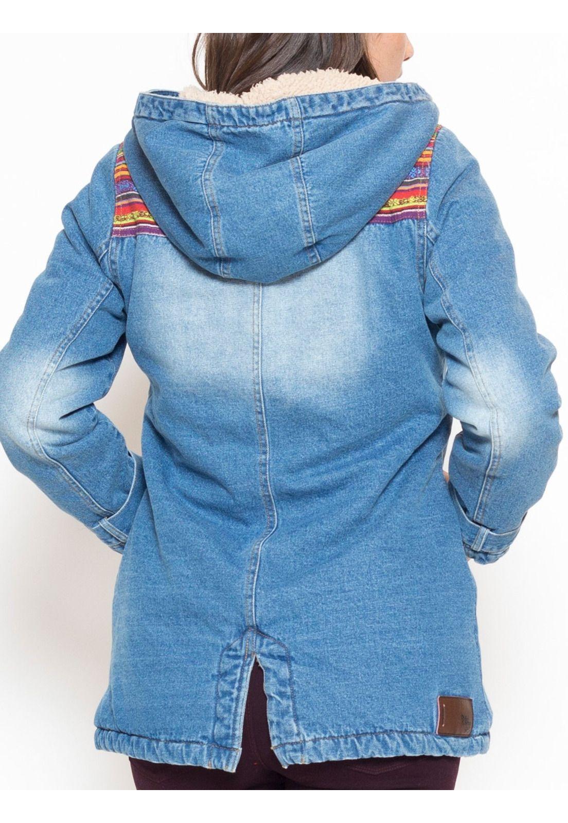 Casaca Mujer Azul Maui and Sons 5K151-WI18-1