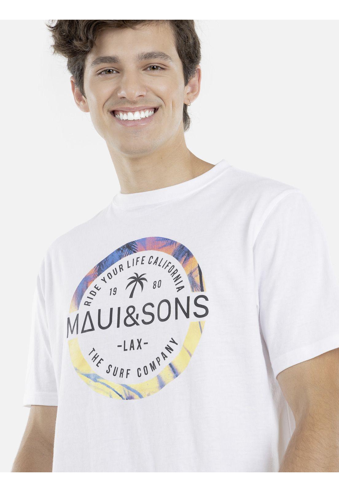 Polera M/C Hombre Maui 5P395-MI21 Blanco-2