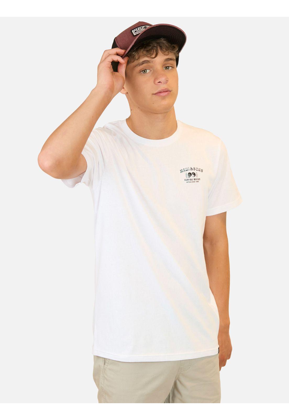 Pack Polera Jockey Twilight Blanco Infantil Maui And Sons-0