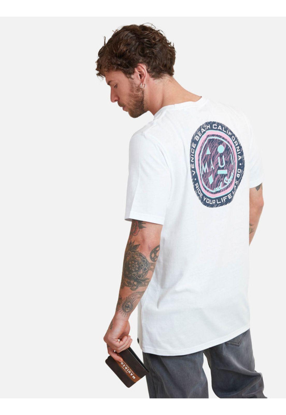 Pack Polera Billetera Blanco 5AV1761 Hombre Maui and sons-1