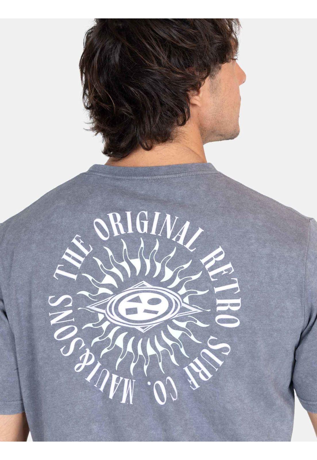 Polera MC Kahuna Gris Hombre Maui And Sons-2