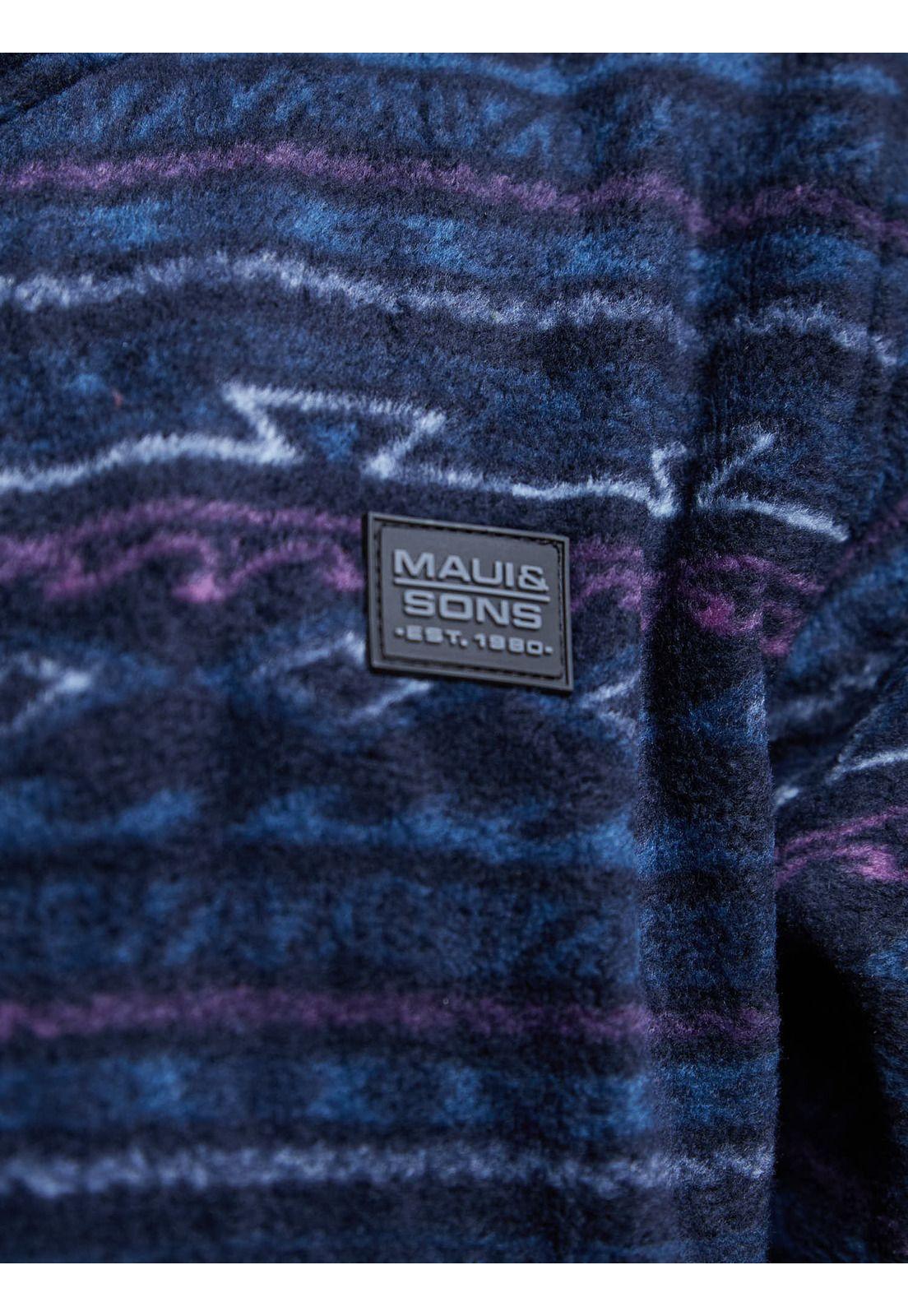 Poleron Micropolar Urbanik Multicolor Infantil Maui And Sons-4