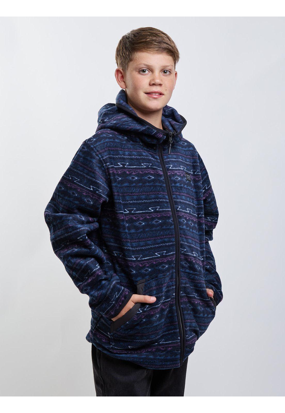 Poleron Micropolar Urbanik Multicolor Infantil Maui And Sons-5