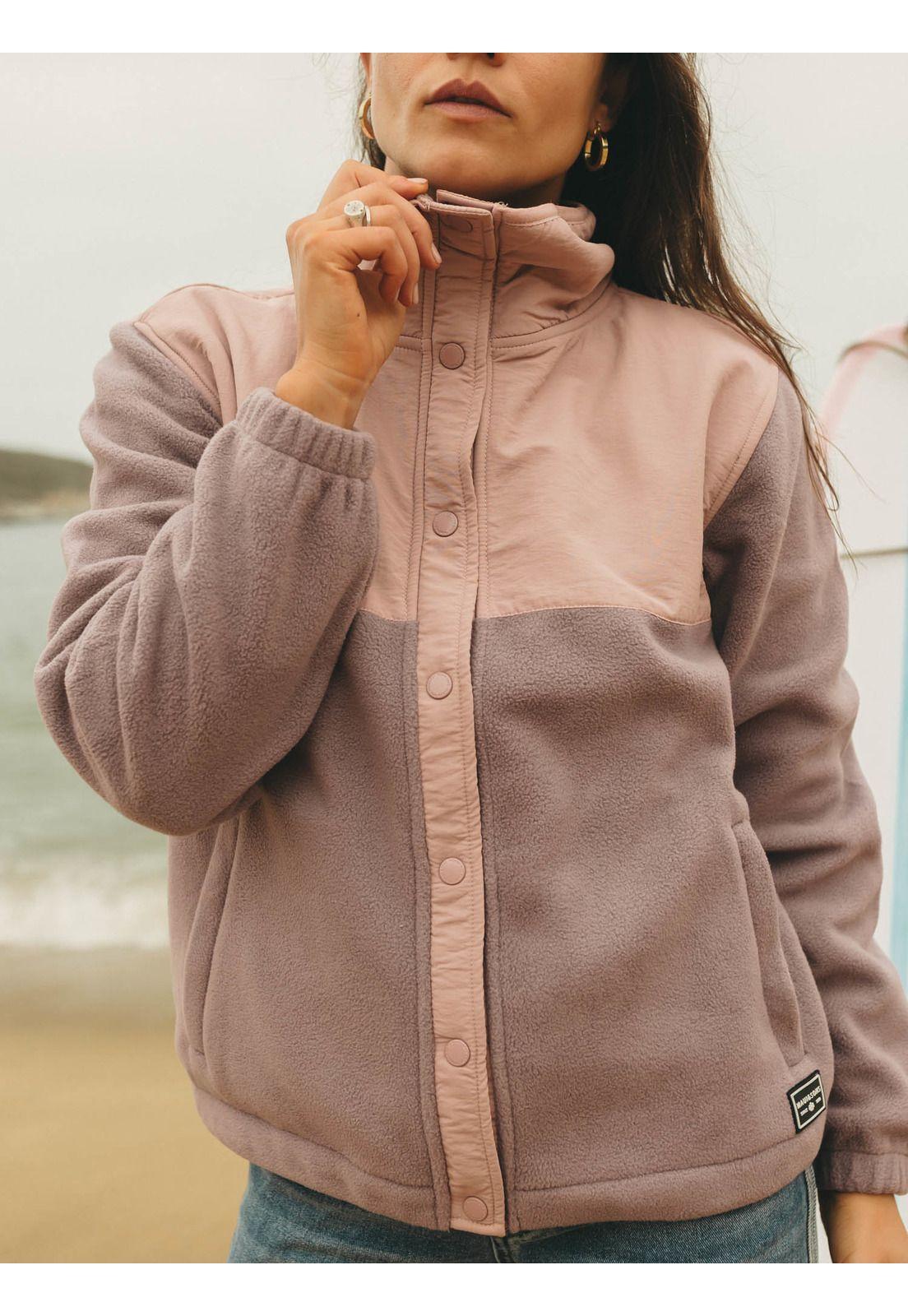 Poleron Polar Birch Morado Mujer Maui And Sons-2