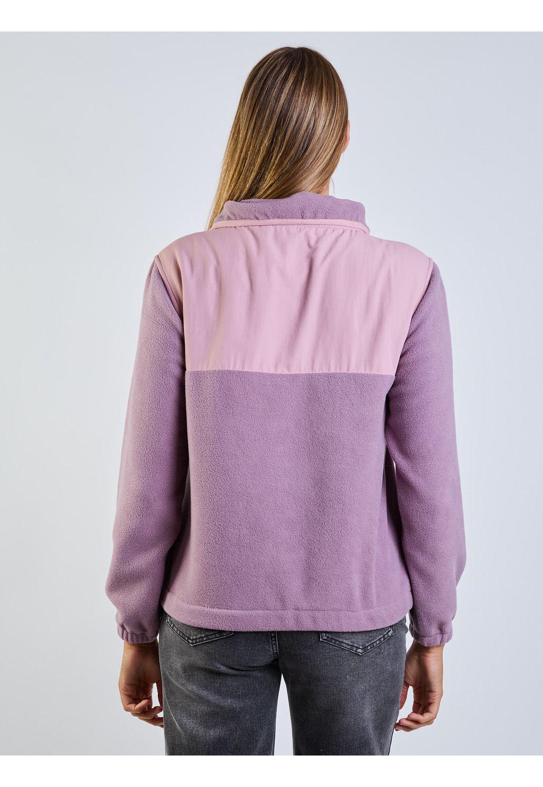 Poleron Polar Birch Morado Mujer Maui And Sons-4