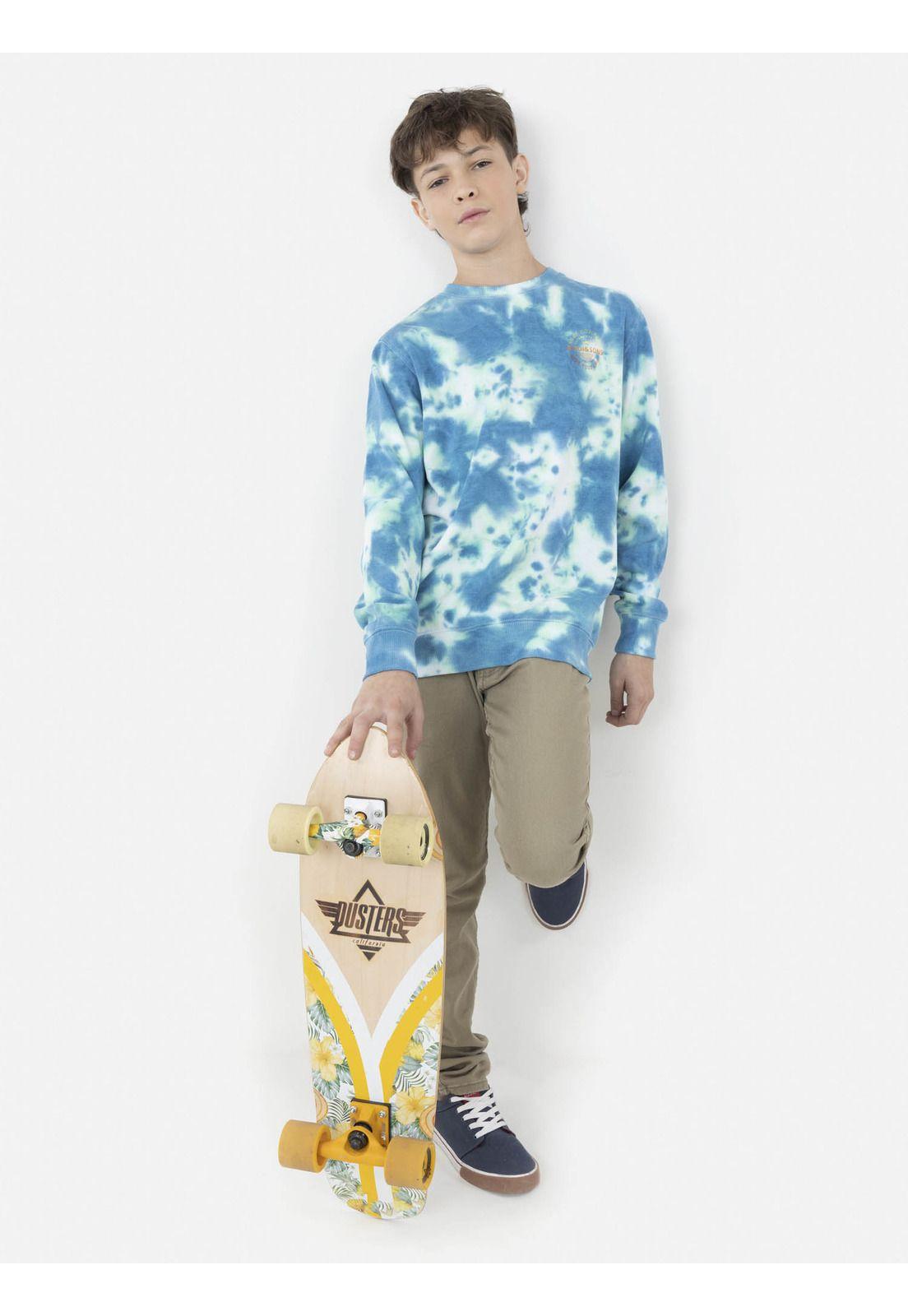 Poleron L.A.CALIFORNIA TIE DYE Juvenil Multicolor Maui and Sons-3