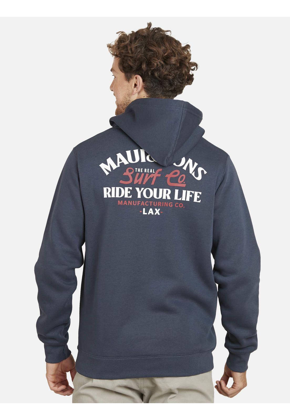 Poleron Hombre Azul Maui and Sons-1