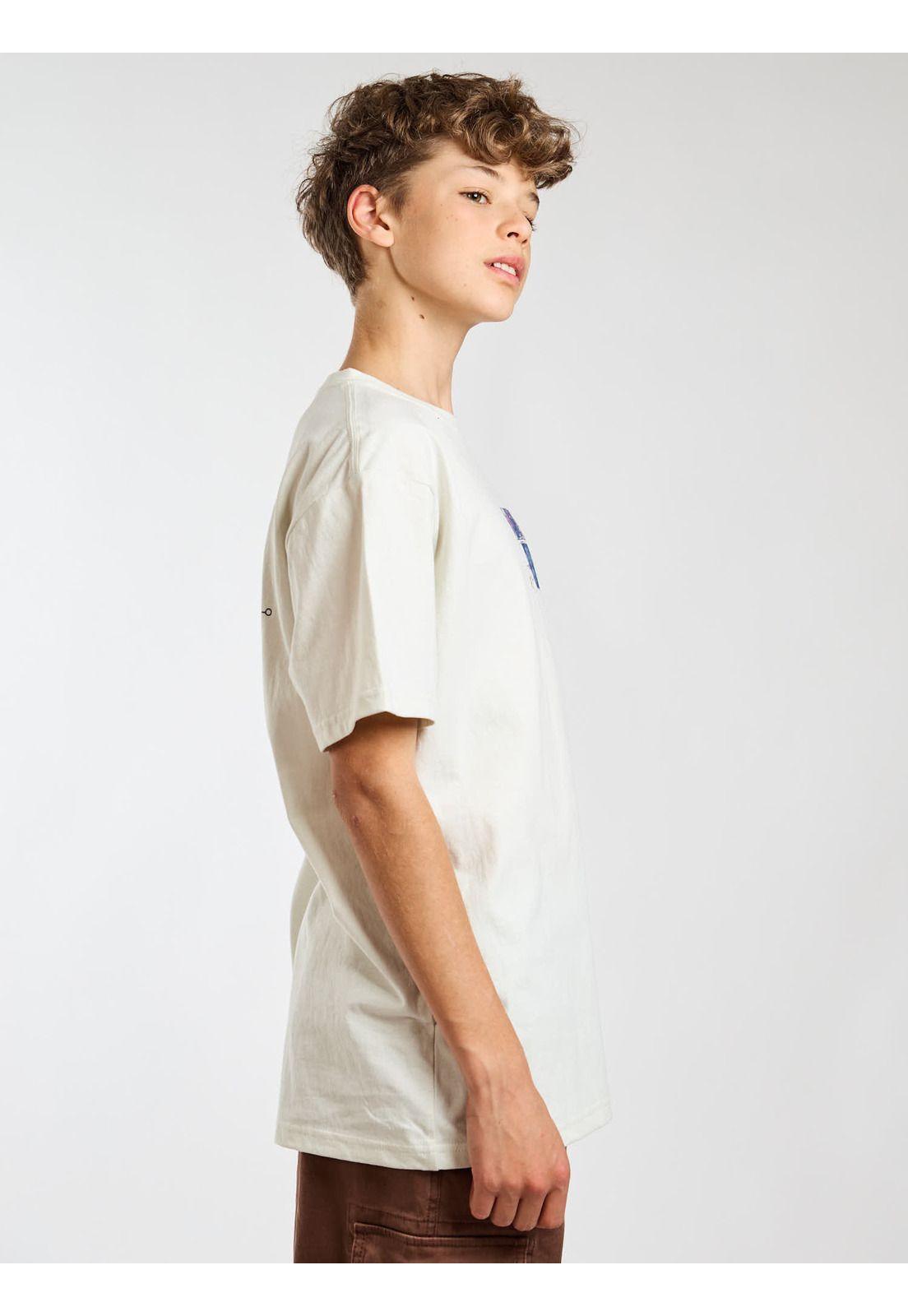 Polera MC Horizon Blanco Infantil Maui and Sons-2