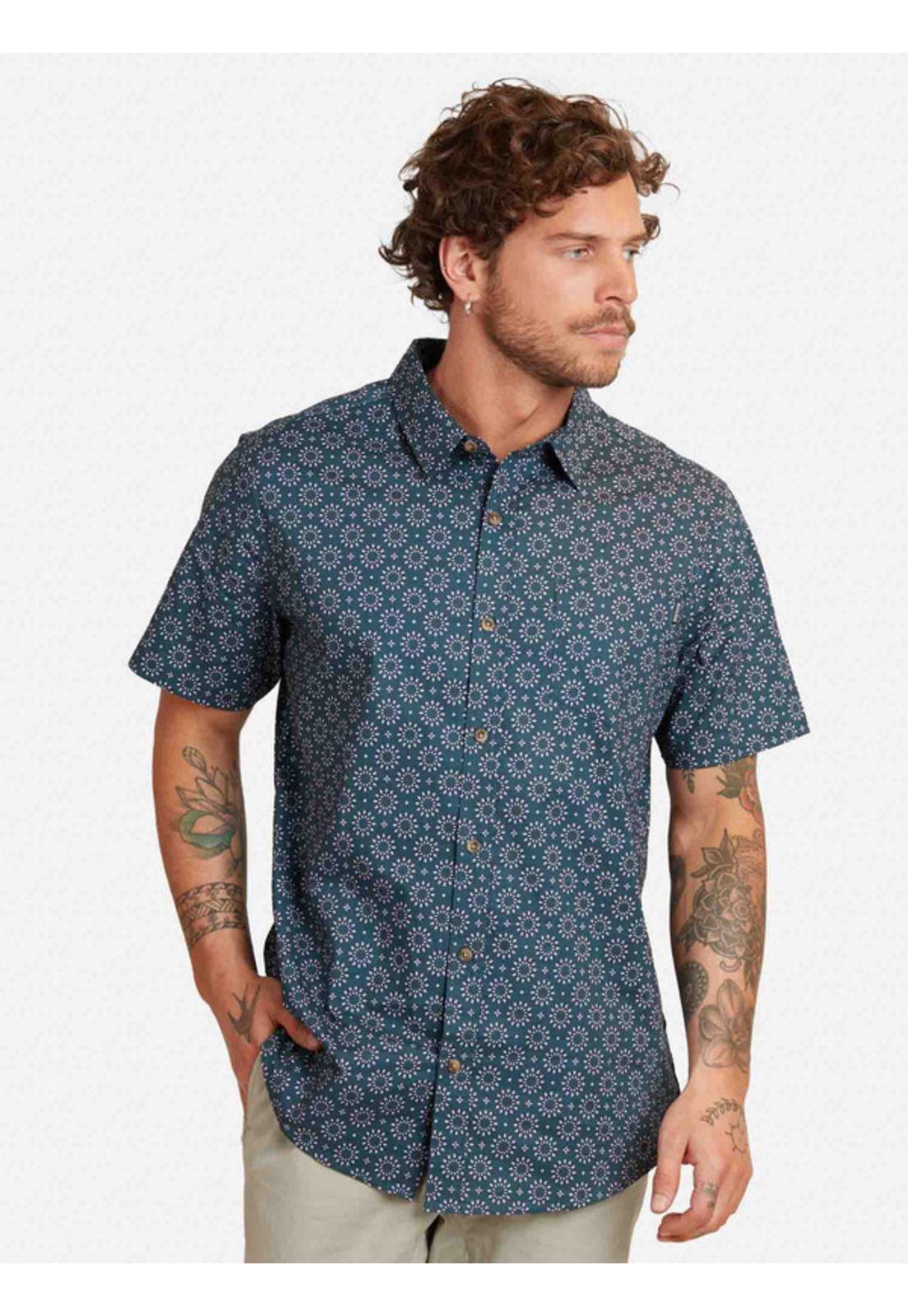 Camisa Sweet Sunset Hombre Multicolor Maui And Sons-0