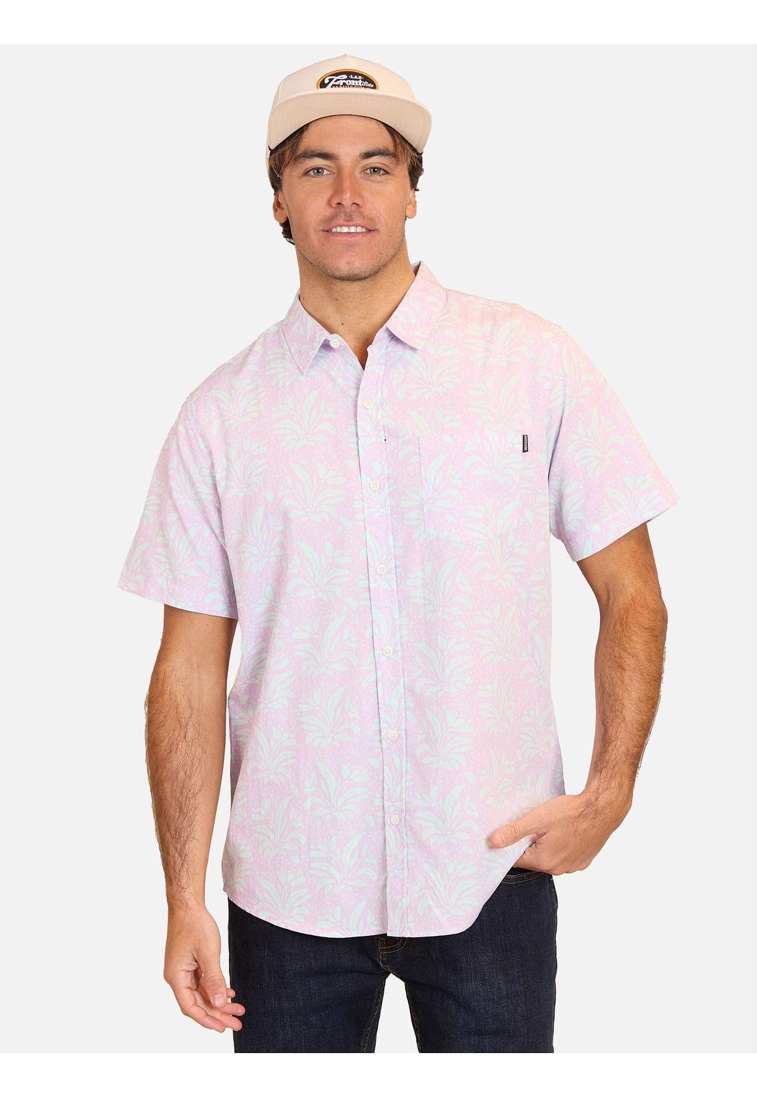 Camisa MC Tropical Multicolor Hombre Maui And Sons-0