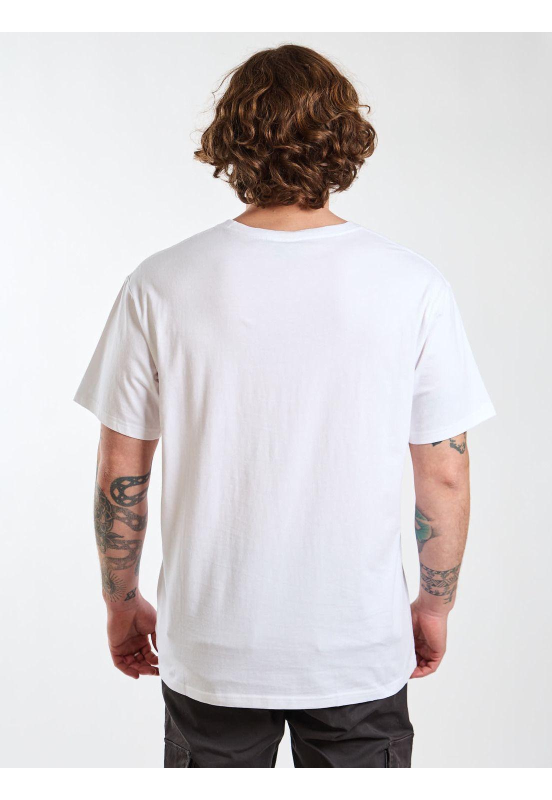 Polera MC Coastal Blanco Hombre Rusty-2