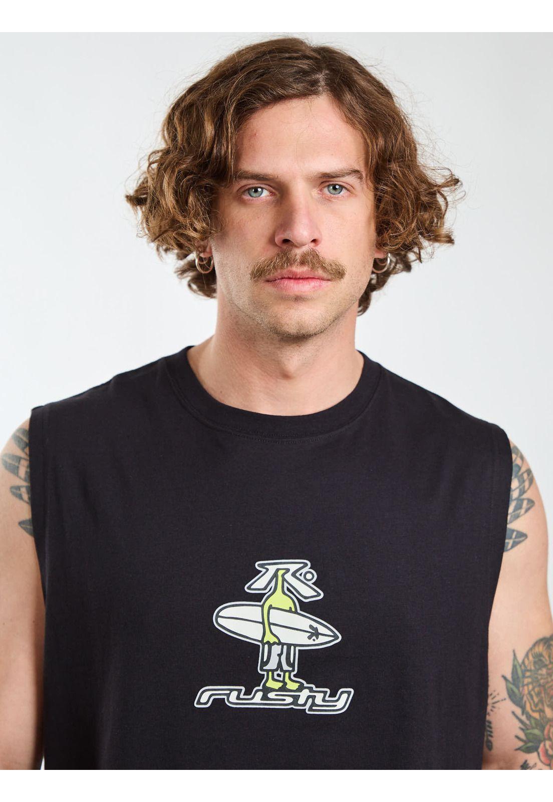 Polera SM Driftwood Negro Hombre Rusty-4