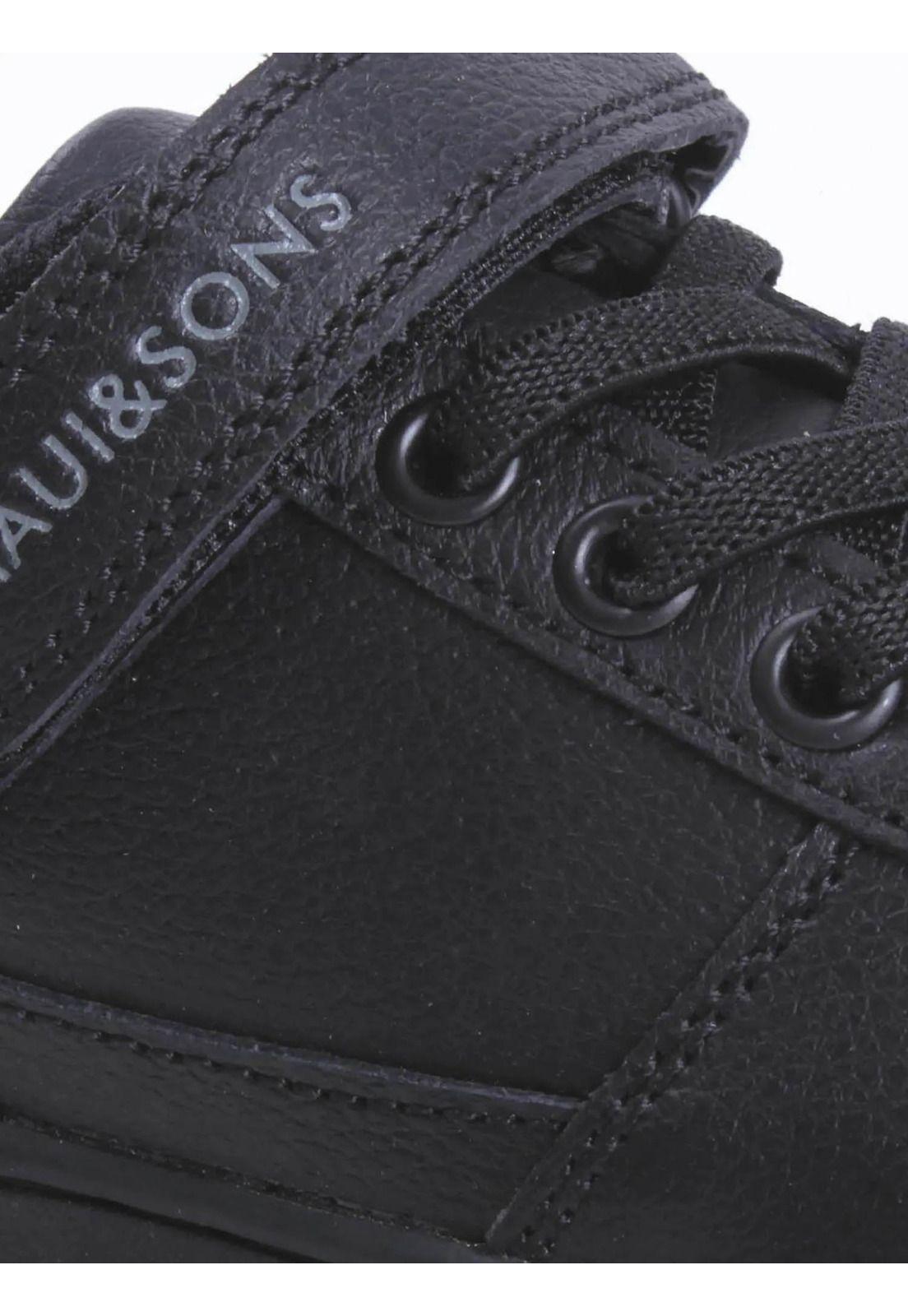 Zapatilla Escolar Poke Low Niño Negro Maui and Sons-3