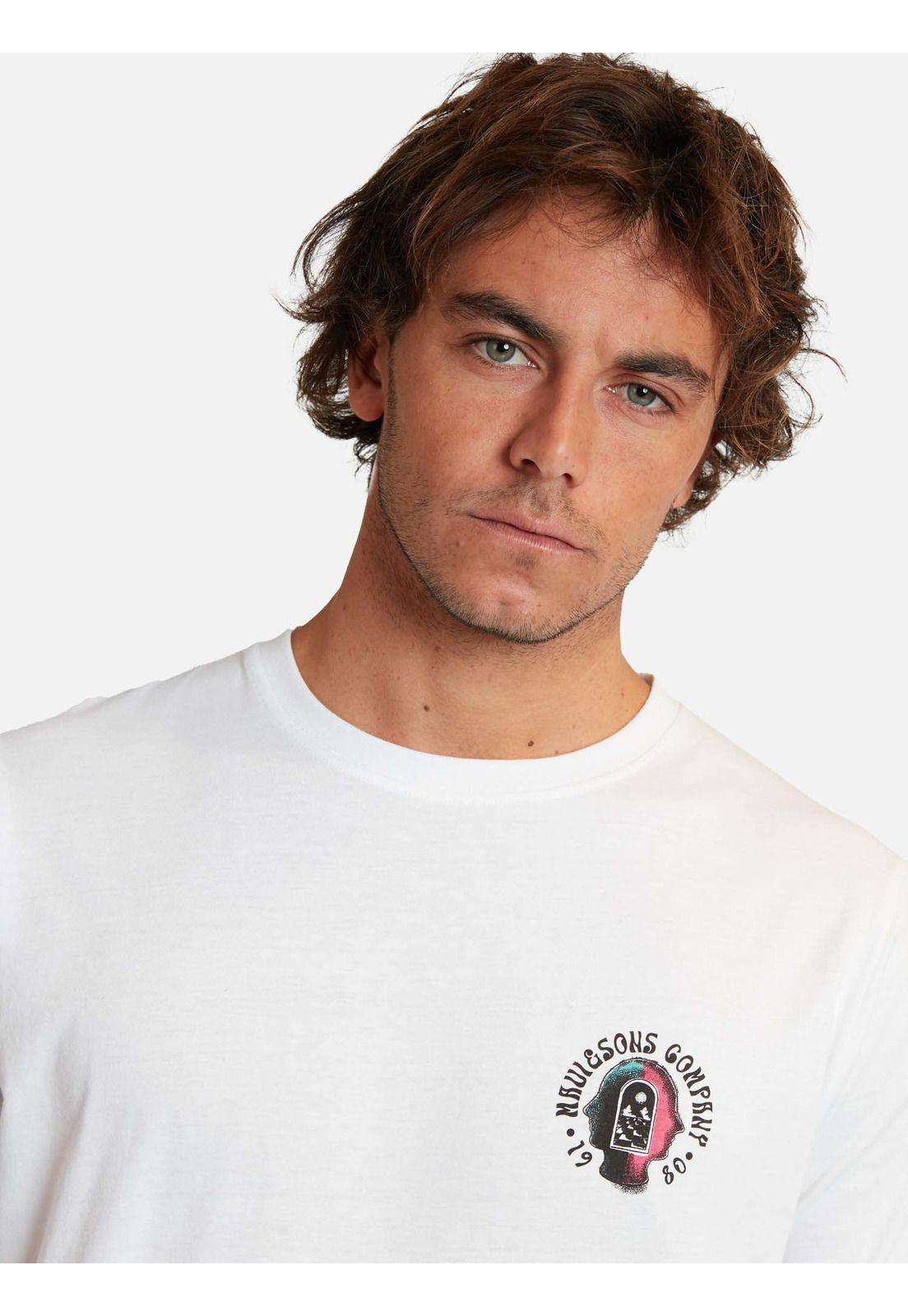 Polera Mystic Soul ss tees Blanco Hombre Maui And Sons-2