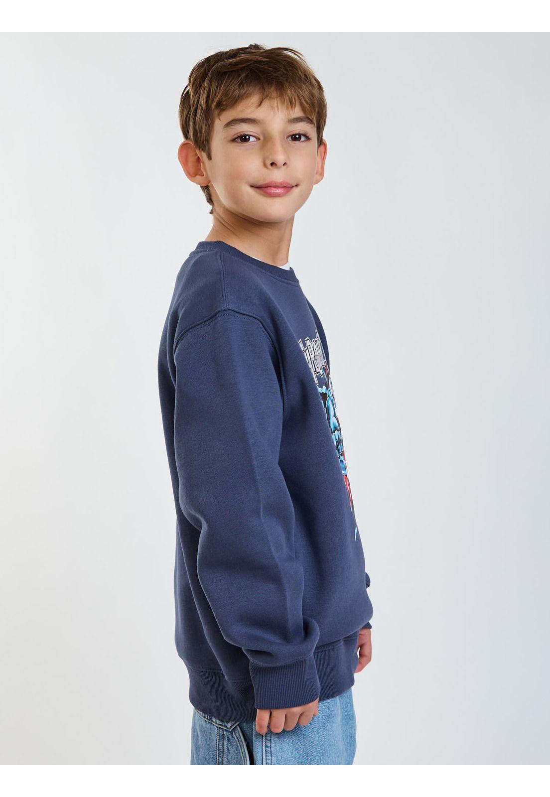 Poleron CR Mana Azul Infantil Maui and Sons-2