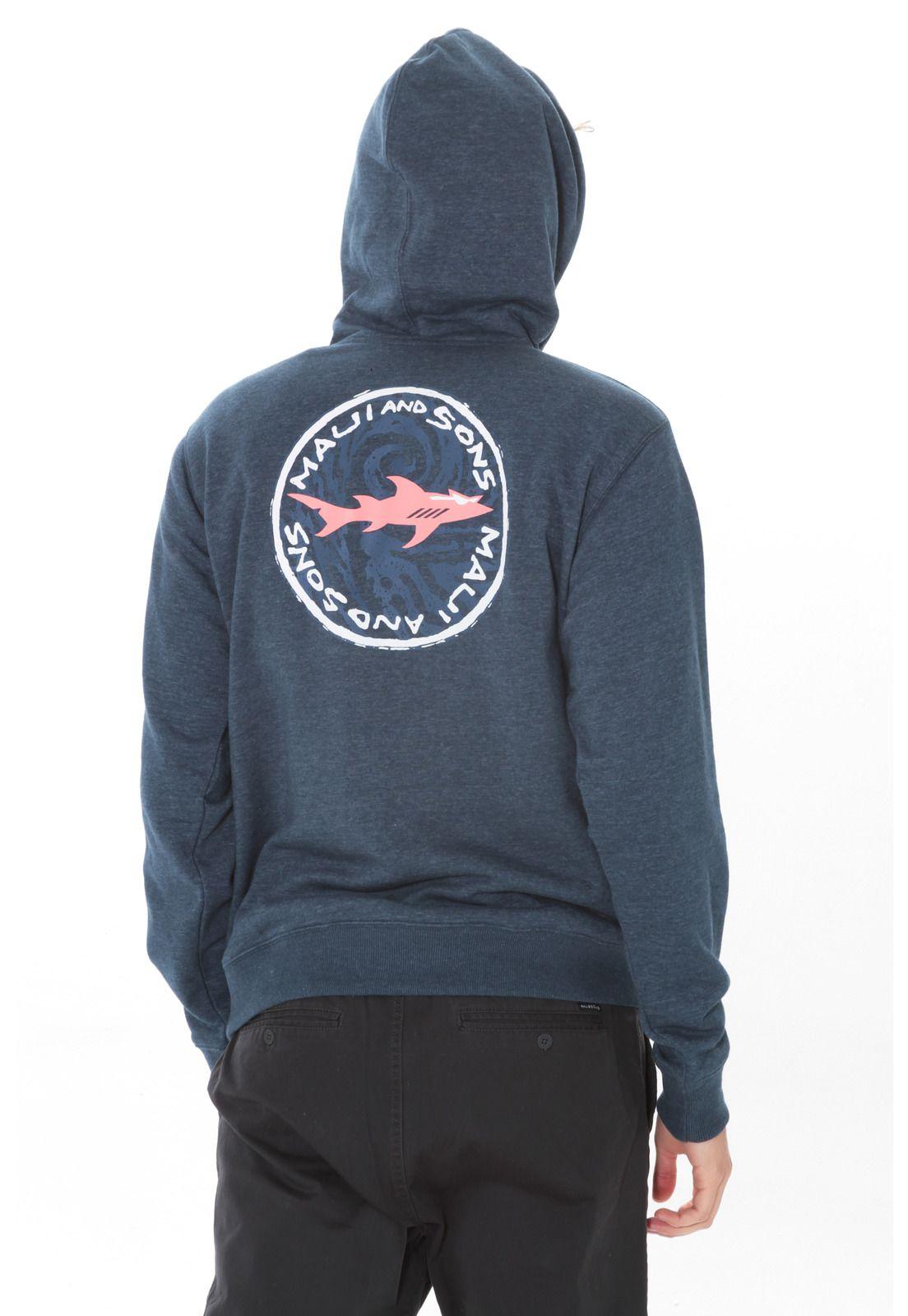 Poleron Hombre Maui 5O1021-MV21 Azul-1