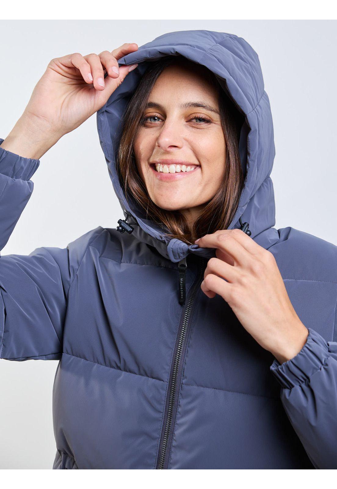 Parka Cream Gris Mujer Maui And Sons-3