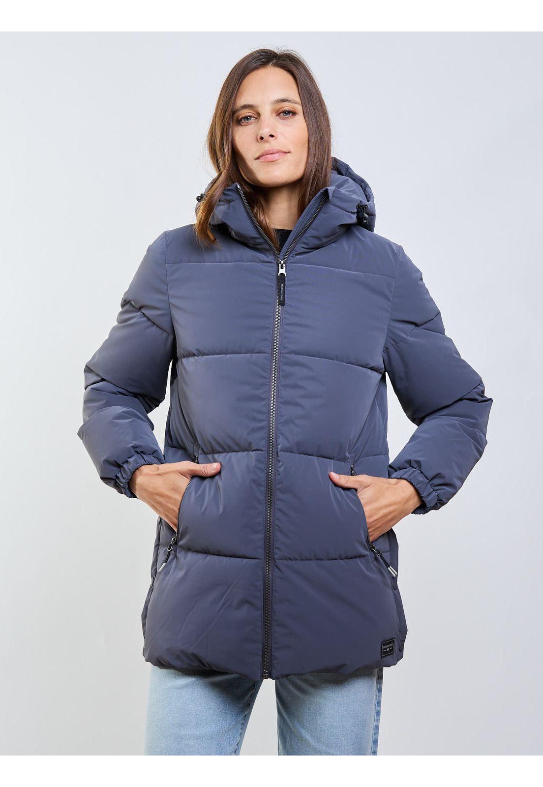 Parka Cream Gris Mujer Maui And Sons-6