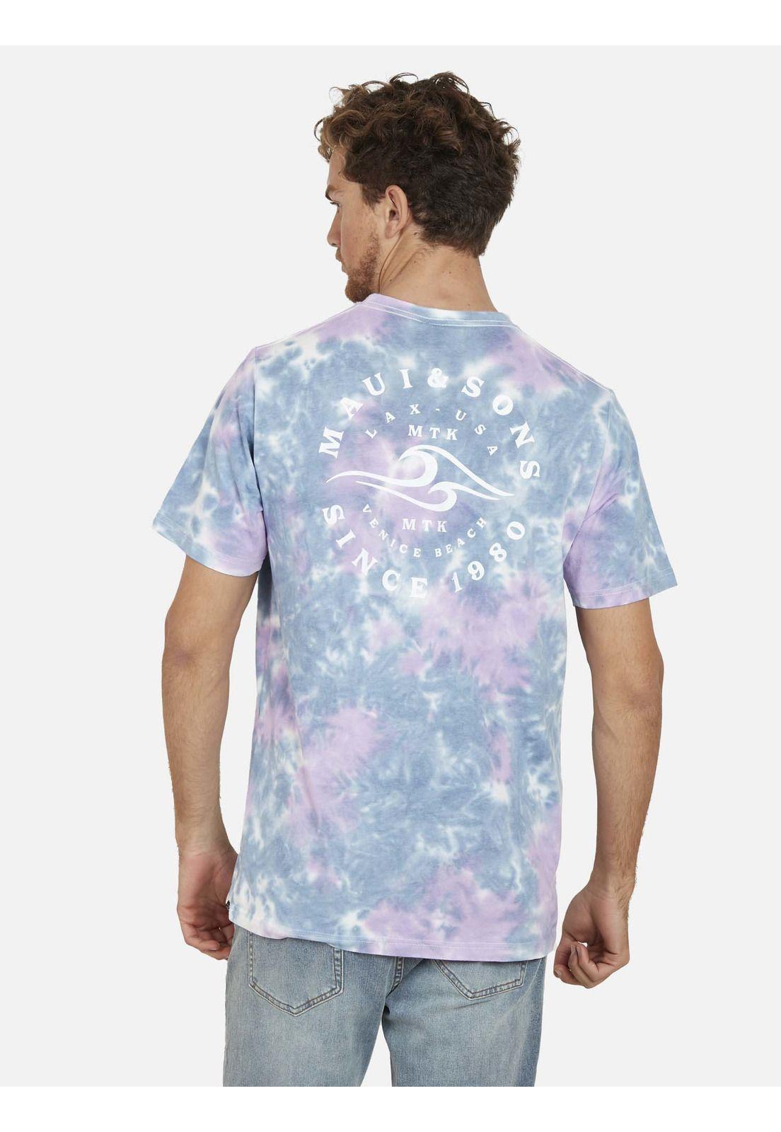 Polera COOKIE FUN DAY SS TEE Hombre Multicolor Maui and Sons-1