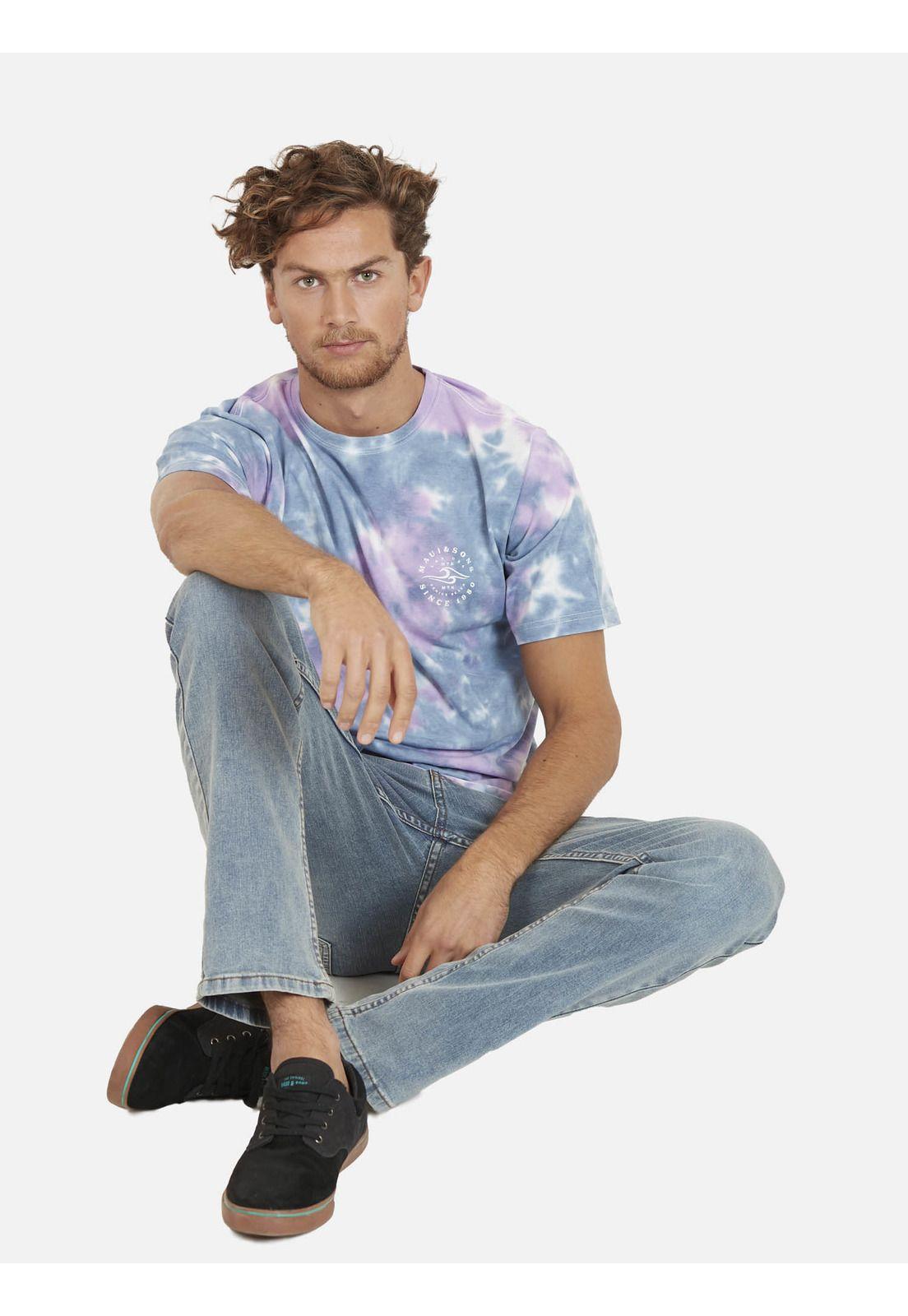 Polera COOKIE FUN DAY SS TEE Hombre Multicolor Maui and Sons-3