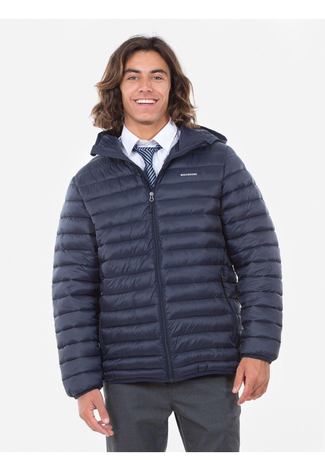 Parka Hombre Escolar 5K405-IC13 Azul Maui and Sons-0