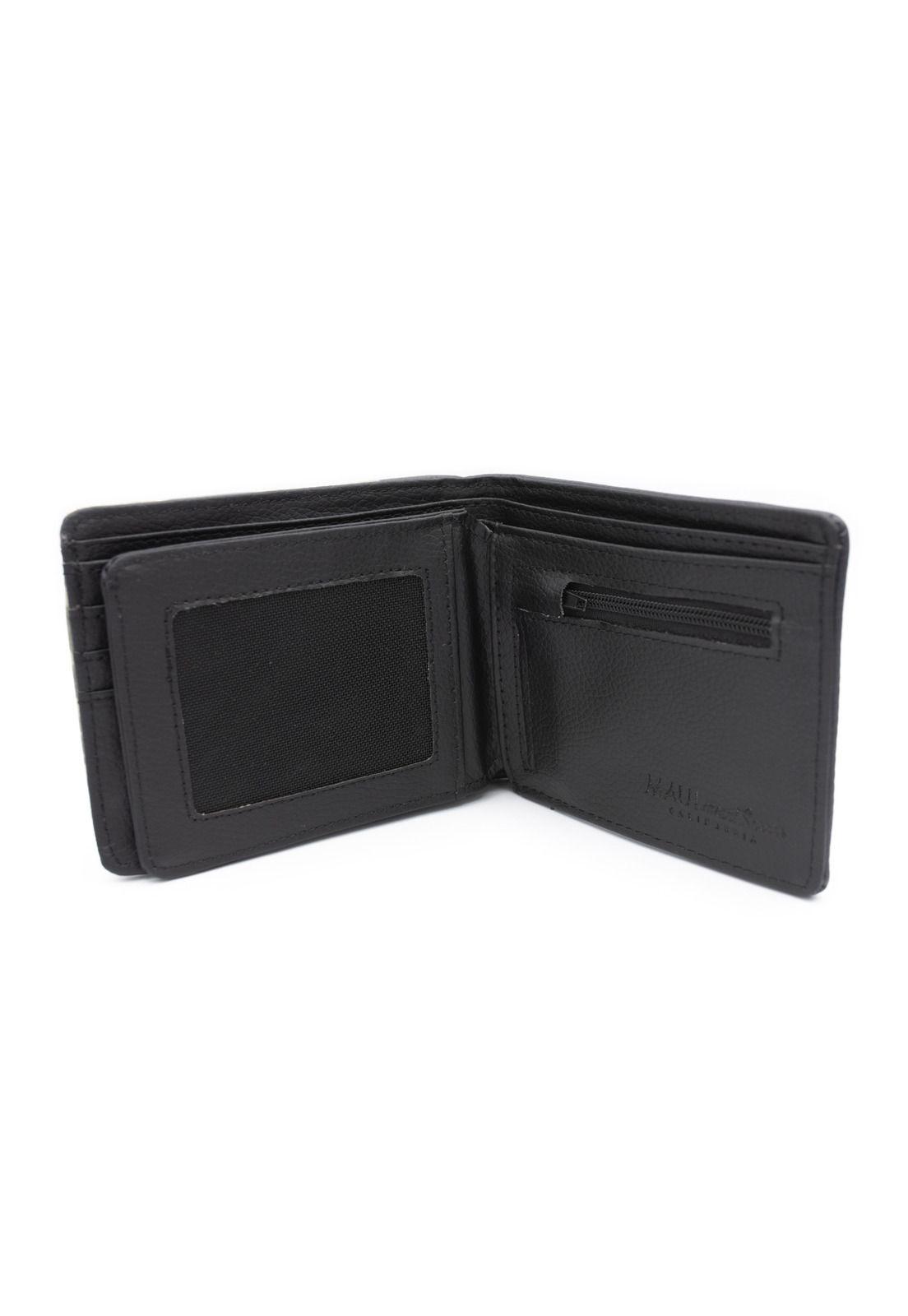 Billetera Hombre Negro Maui and Sons 5AB119-MV20-1