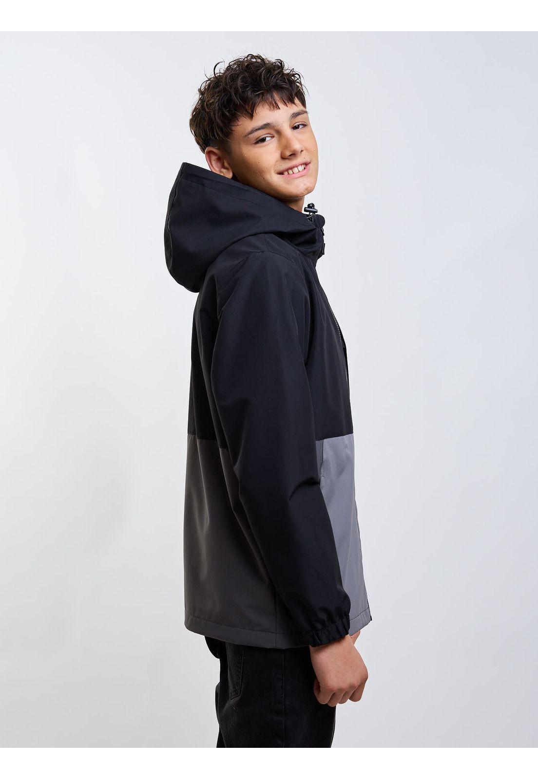 Cortaviento Night Gris Infantil Maui And Sons-2