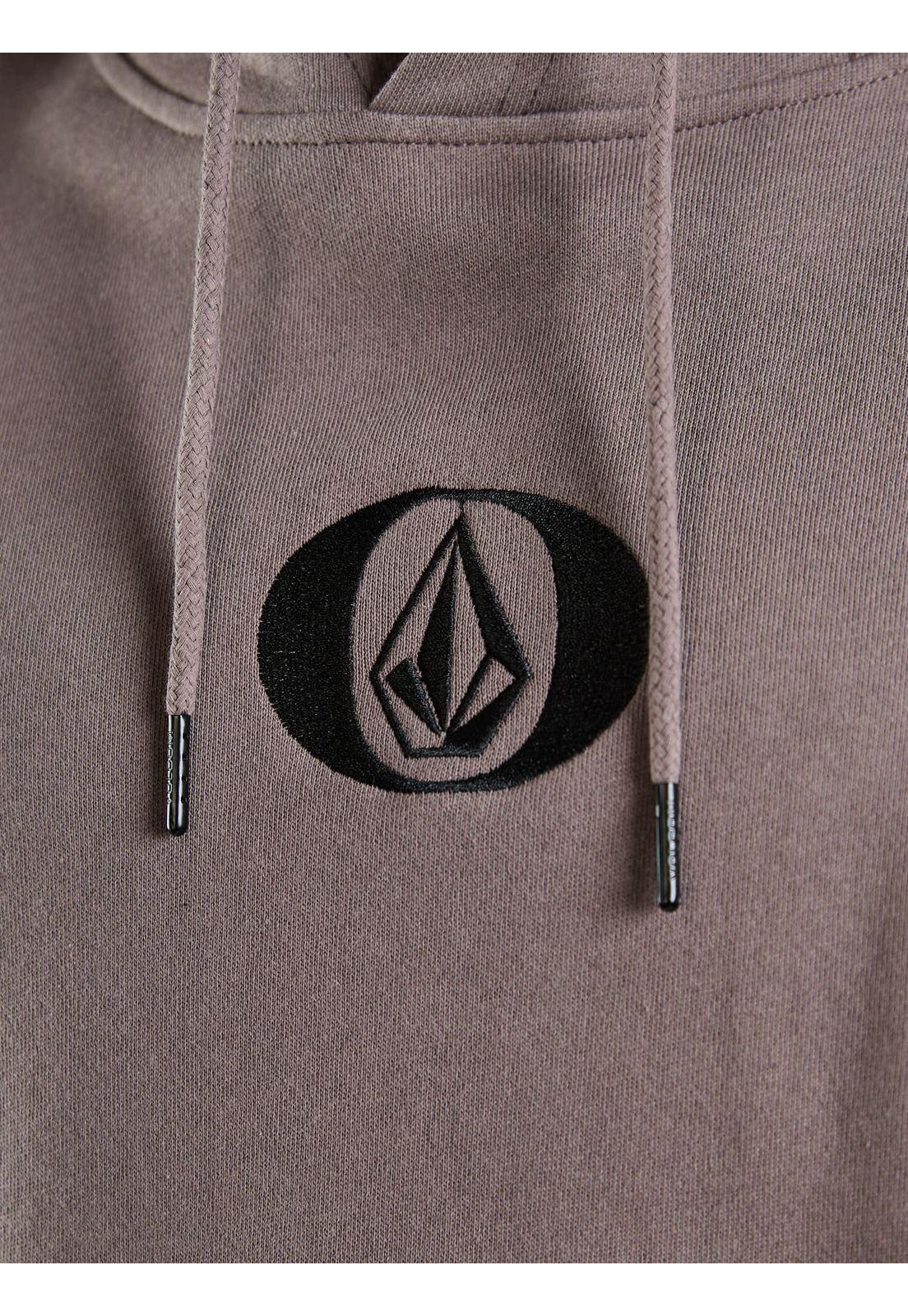 Poleron Canguro Ransom Negro Hombre Volcom-4