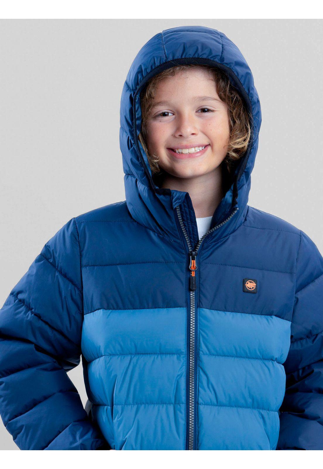 Parka Westline Celeste Infantil Maui And Sons-4