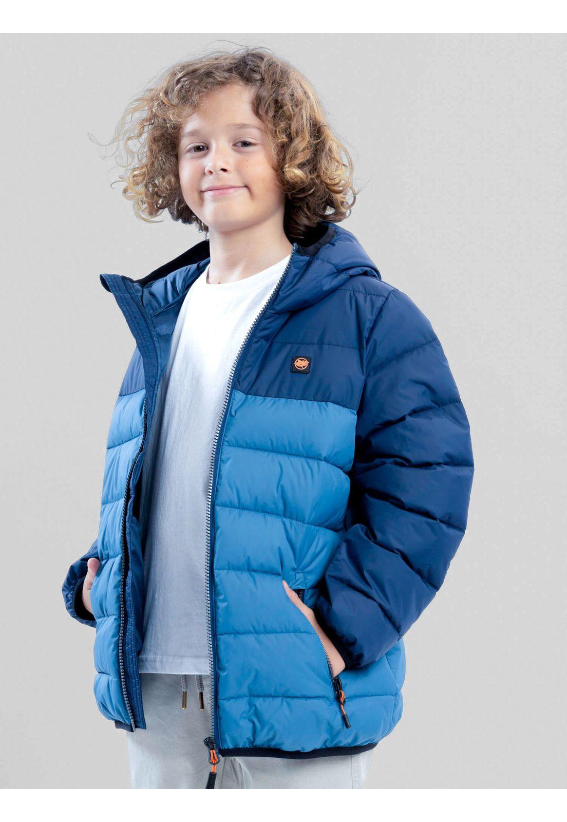 Parka Westline Celeste Infantil Maui And Sons-7