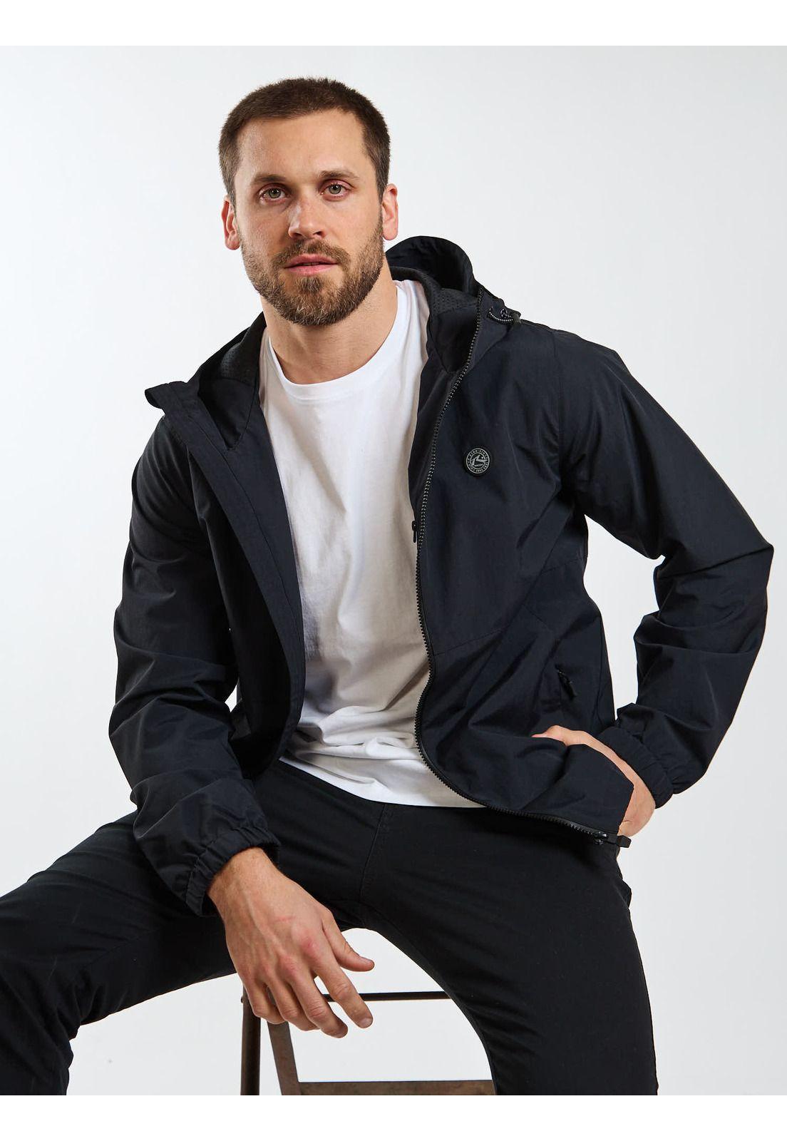 Cortaviento Noosa Negro Hombre Rusty-8