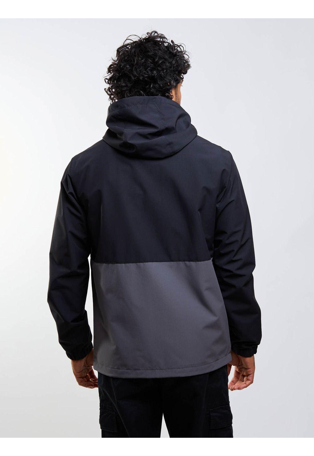 Cortaviento Night Shield Gris Hombre Maui And Sons-1