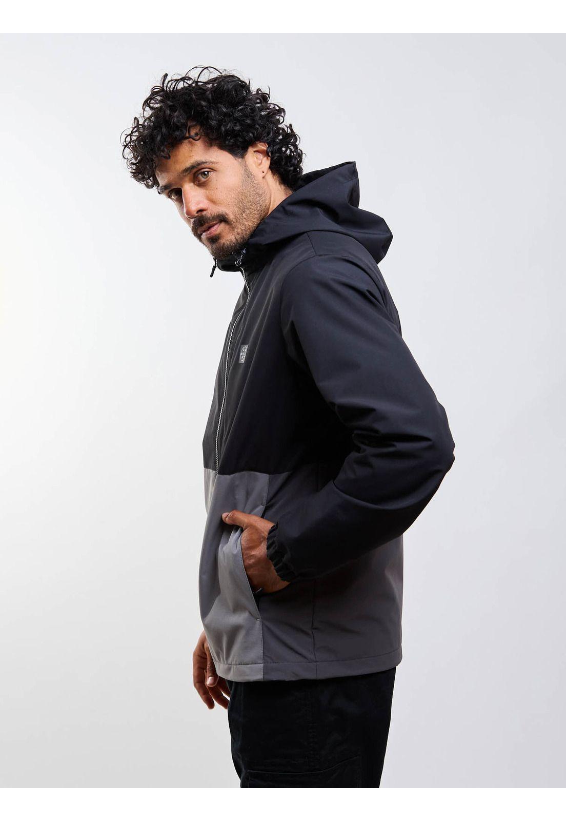 Cortaviento Night Shield Gris Hombre Maui And Sons-2