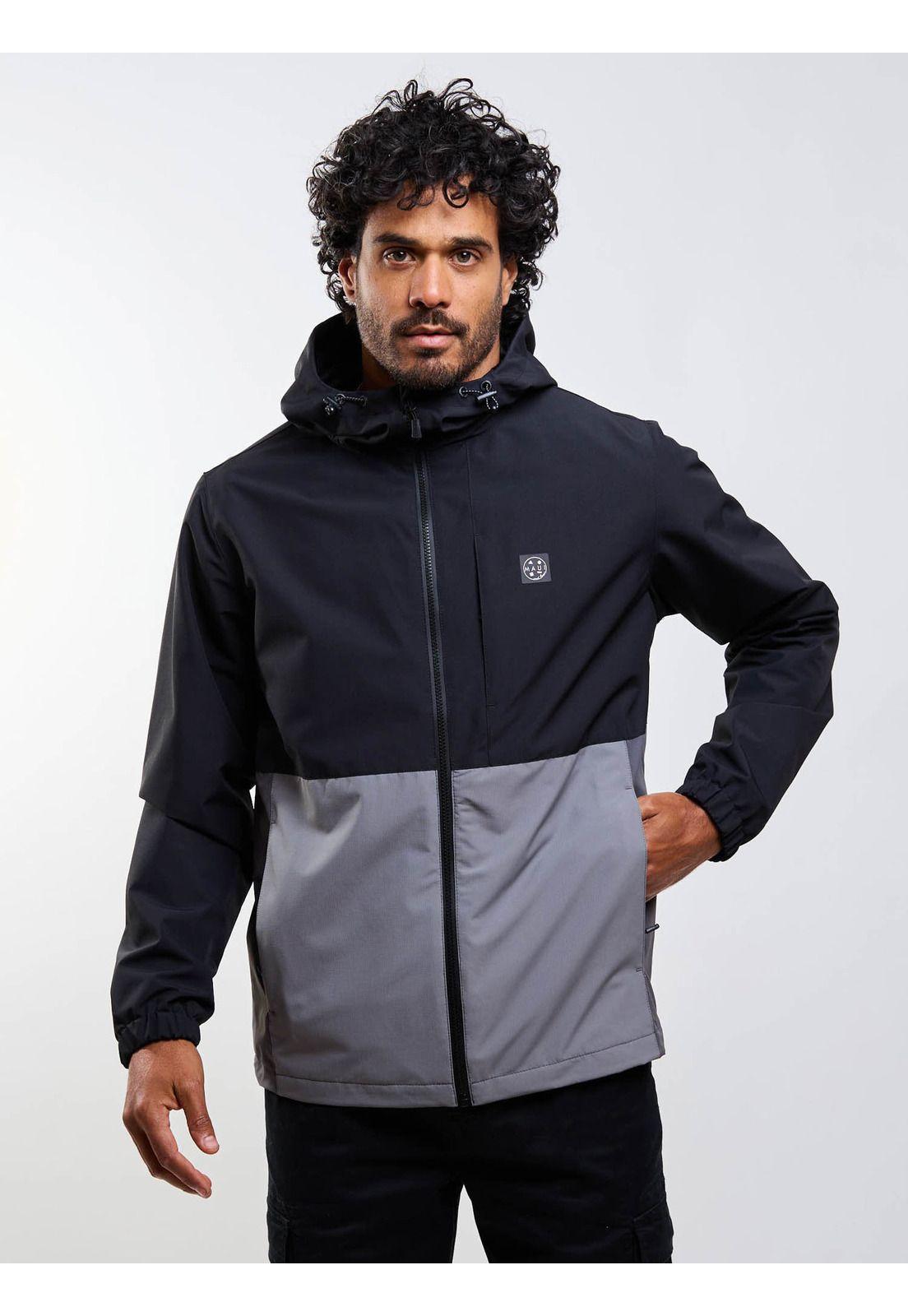 Cortaviento Night Shield Gris Hombre Maui And Sons-6