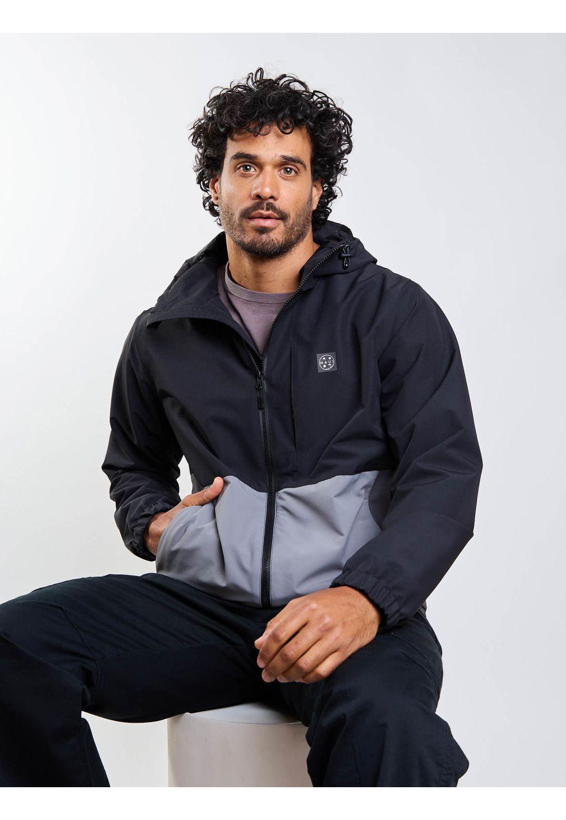 Cortaviento Night Shield Gris Hombre Maui And Sons-7