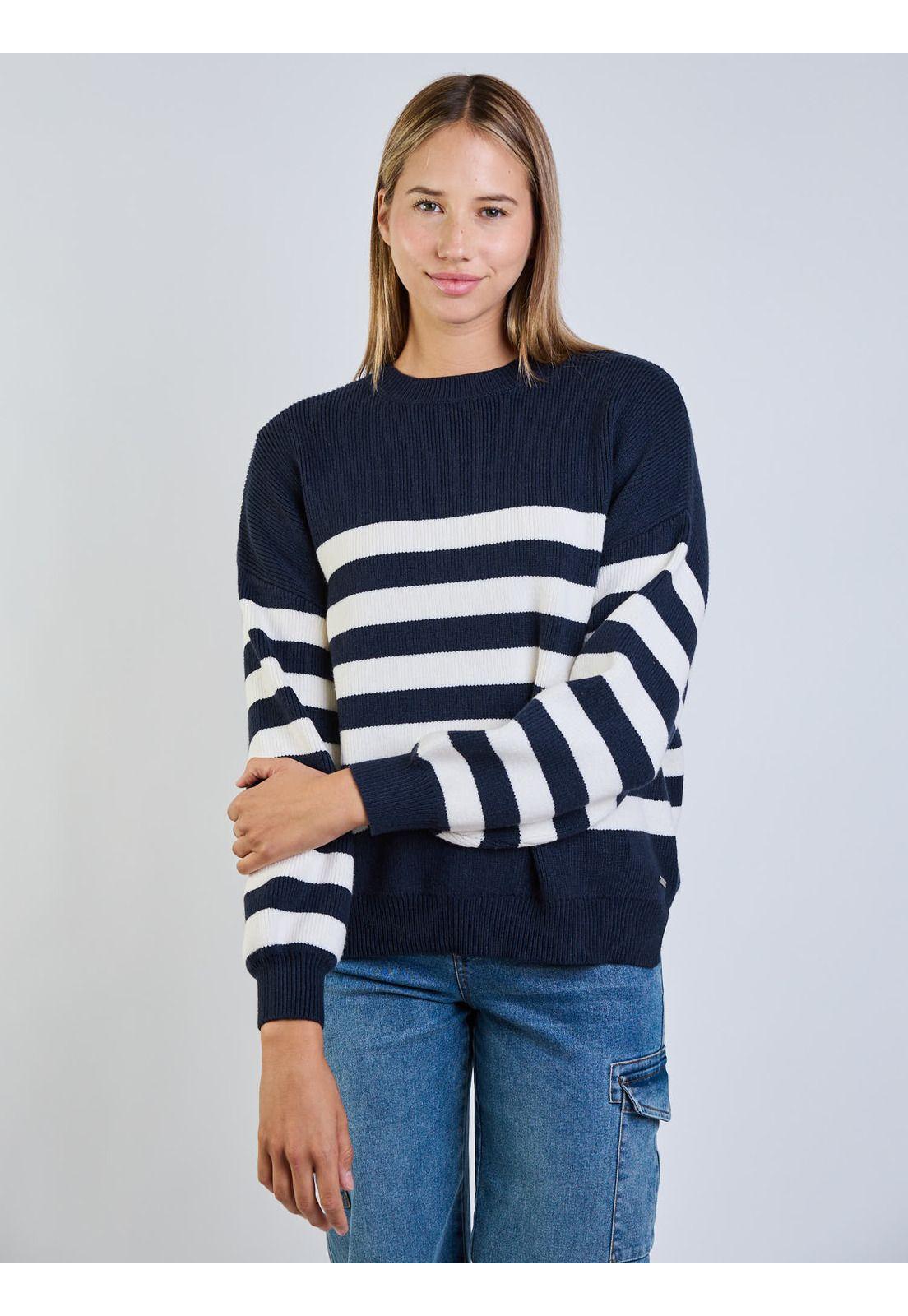 Sweater Silvae Azul Mujer Maui And Sons-4