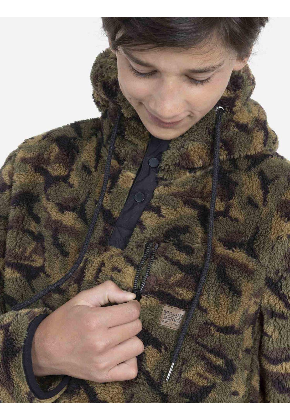 Poleron Juvenil 5O1746 Verde Maui and Sons-2