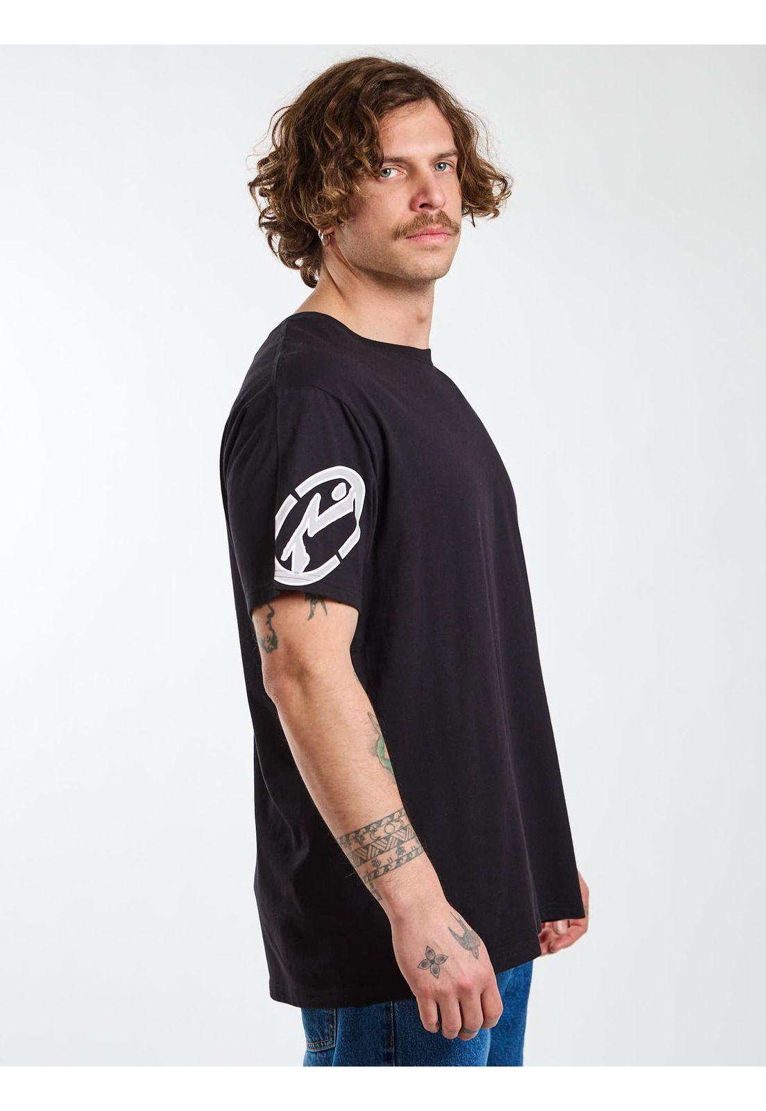 Polera MC East Coast Negro Hombre Rusty-2