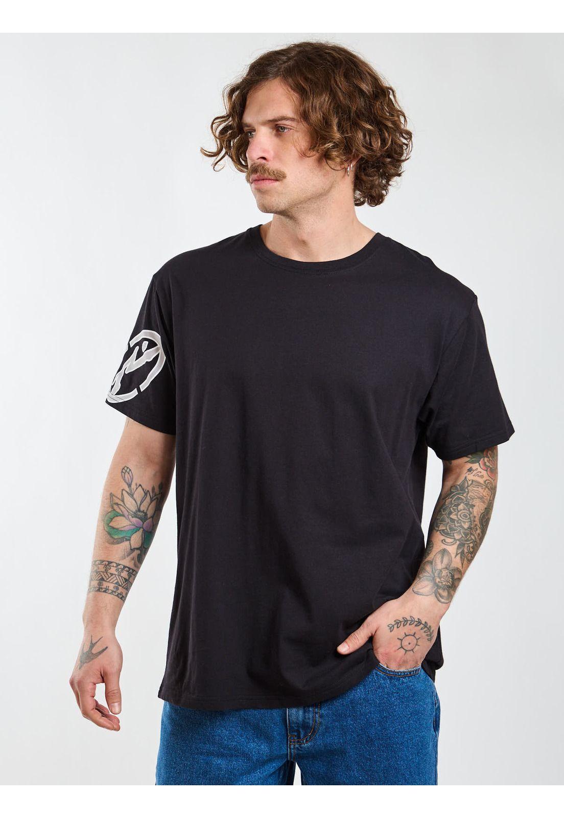Polera MC East Coast Negro Hombre Rusty-6