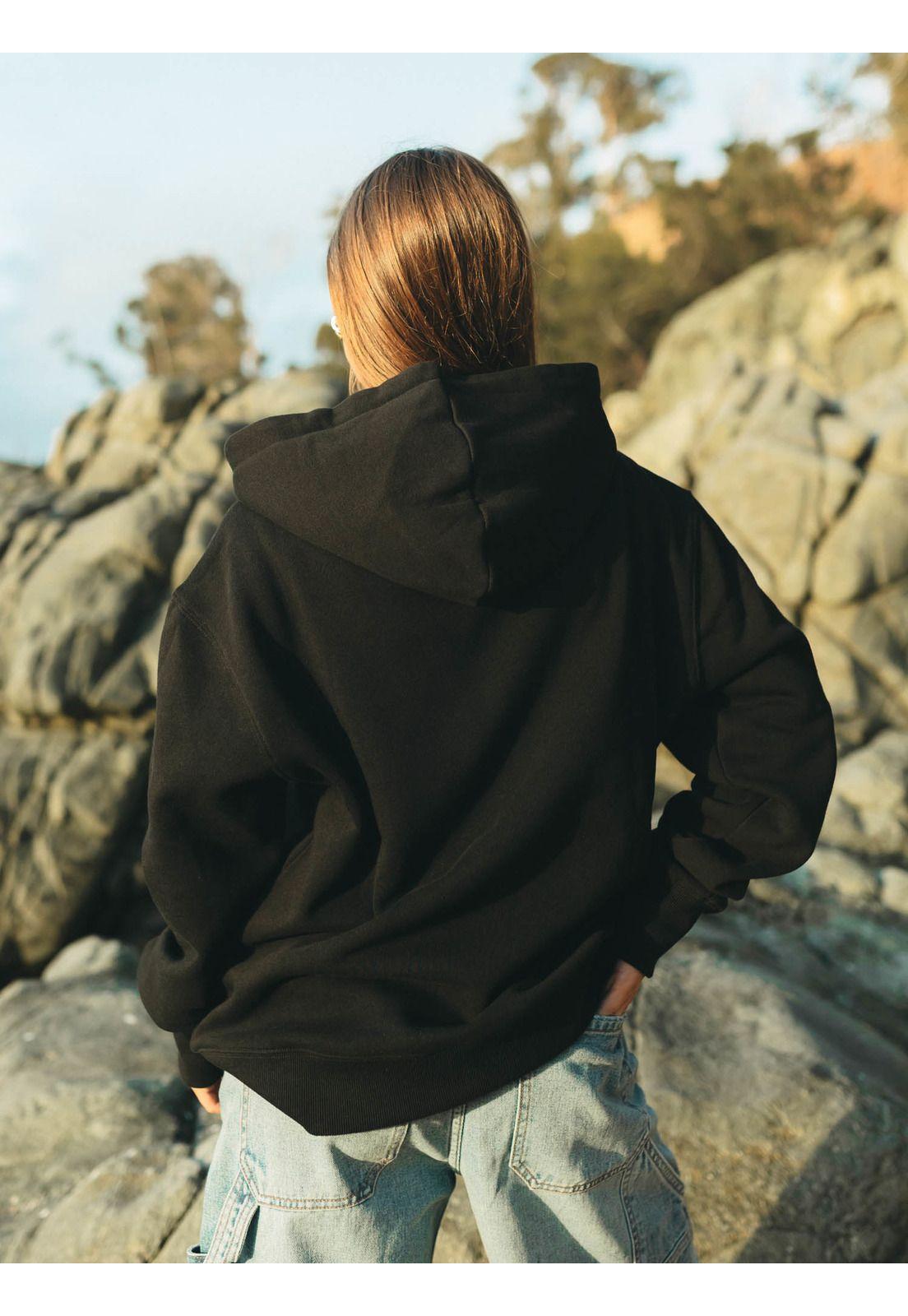 Poleron Canguro Filipinas Negro Mujer Maui And Sons-2