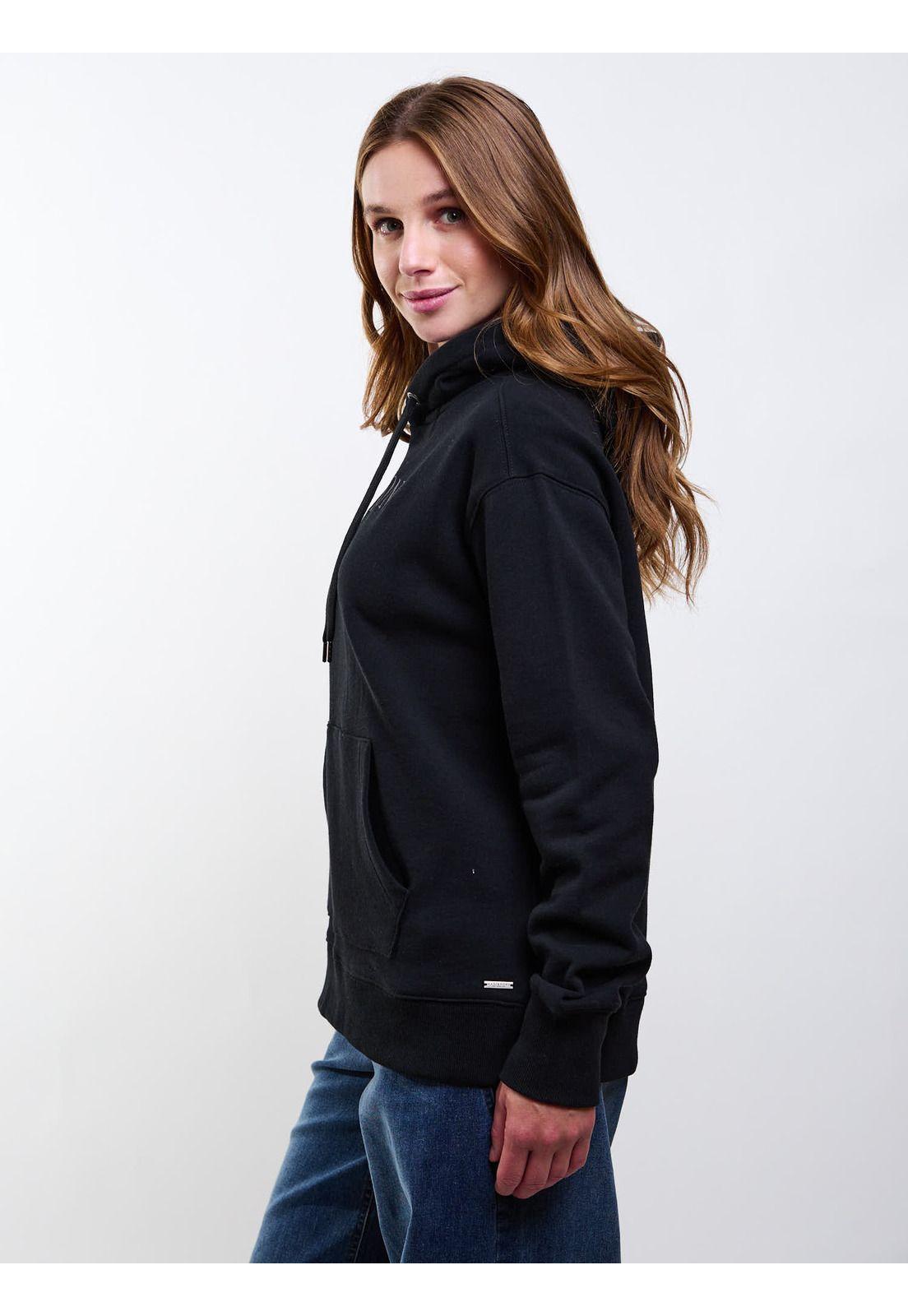 Poleron Canguro Filipinas Negro Mujer Maui And Sons-6