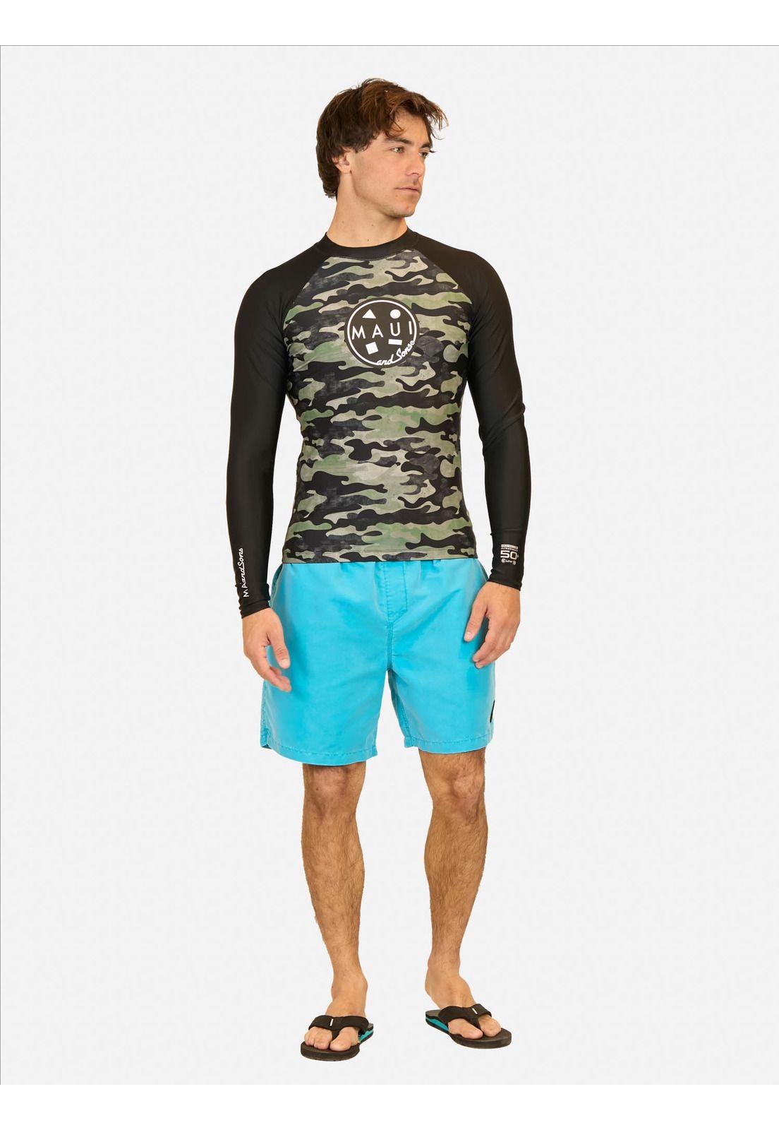Polera UVP Graffiti Gardenia Multicolor Hombre Maui And Sons-2