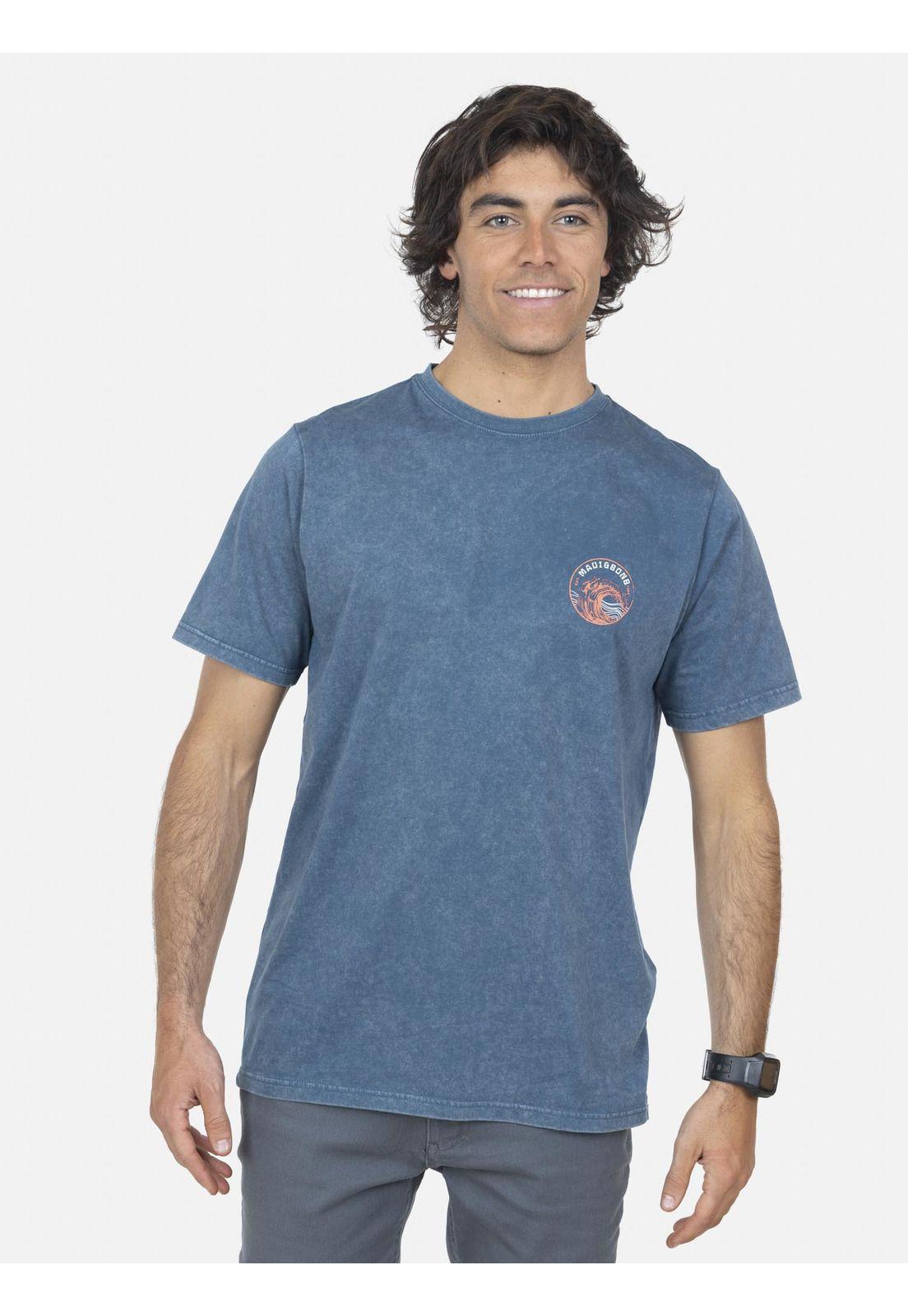 Polera Hombre Azul 5P1021-MV22 Maui And Sons-0