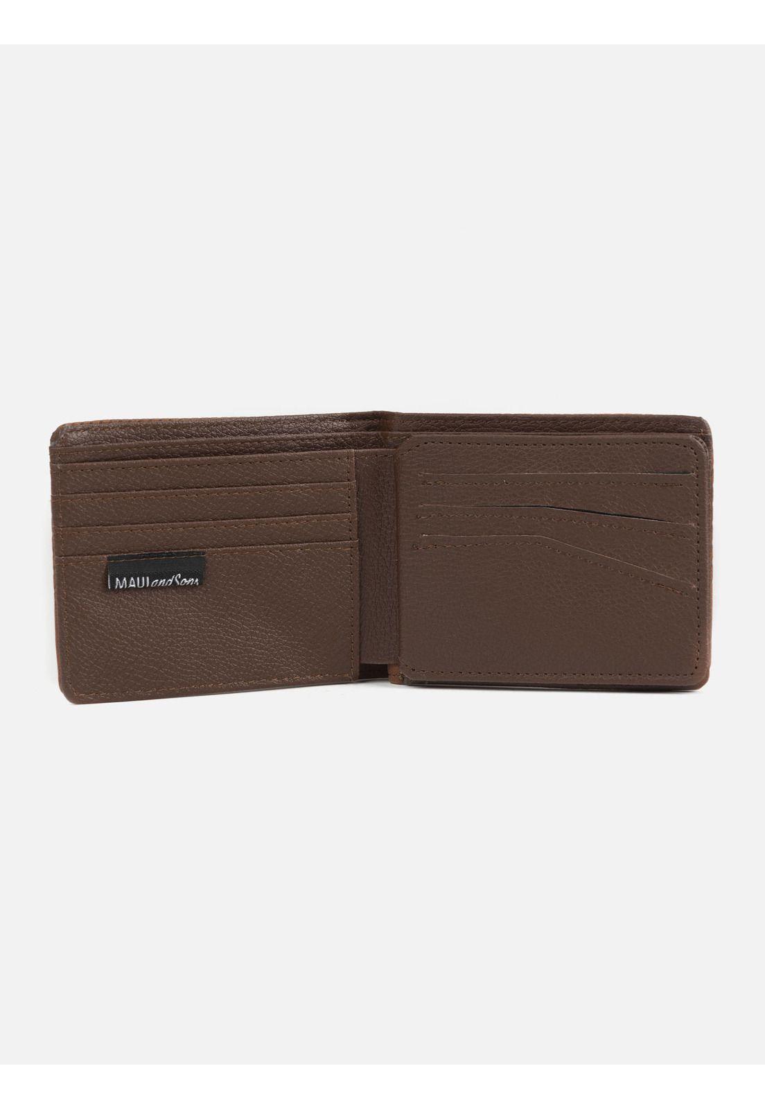 Billetera Hombre 5AB162-MT22 Café Maui and Sons-3
