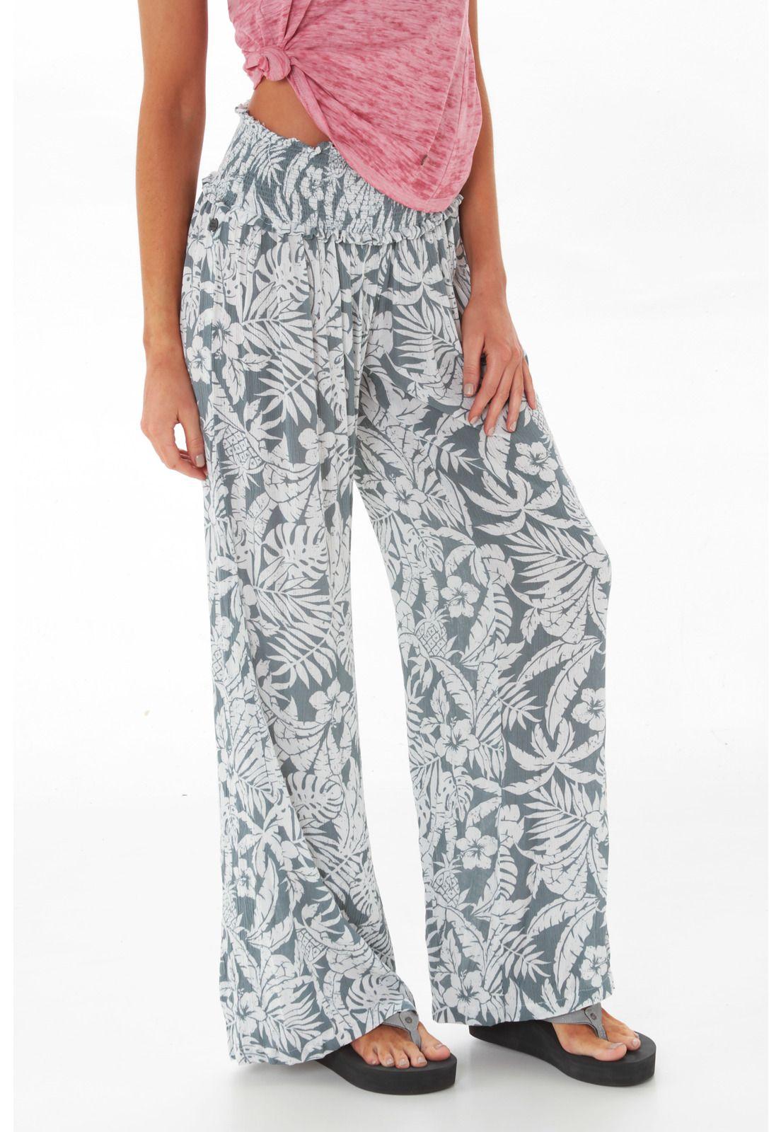 Pantalon Playero Mujer 5N698-WV21 Gris-0