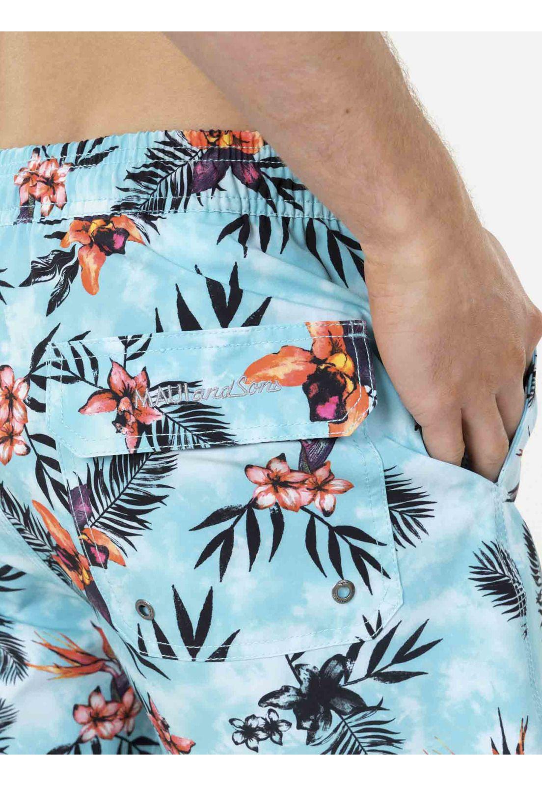Traje de Baño Hombre 5T1737 Multicolor Maui and Sons-2